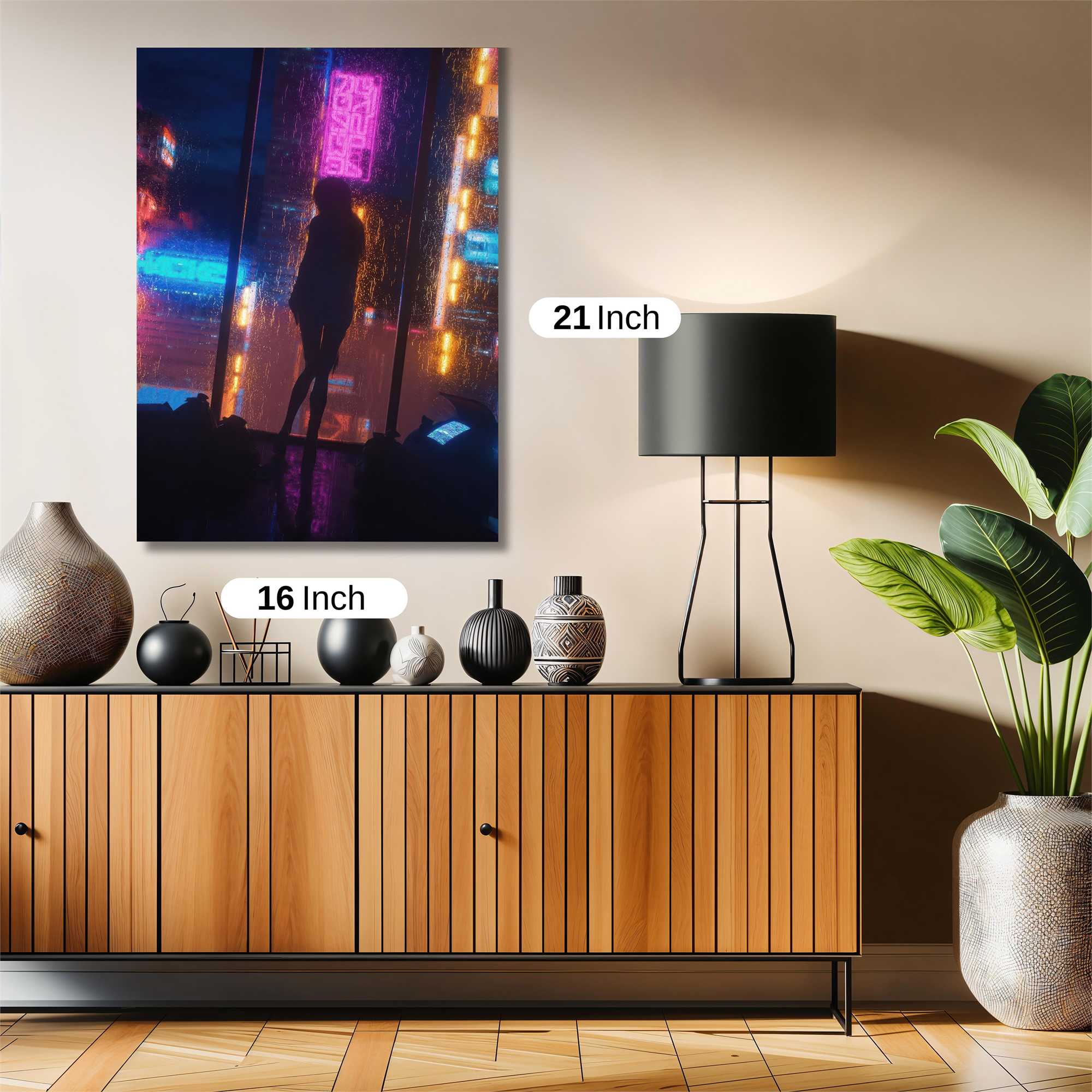 Neon Reverie Safe Wall Magnetic / M