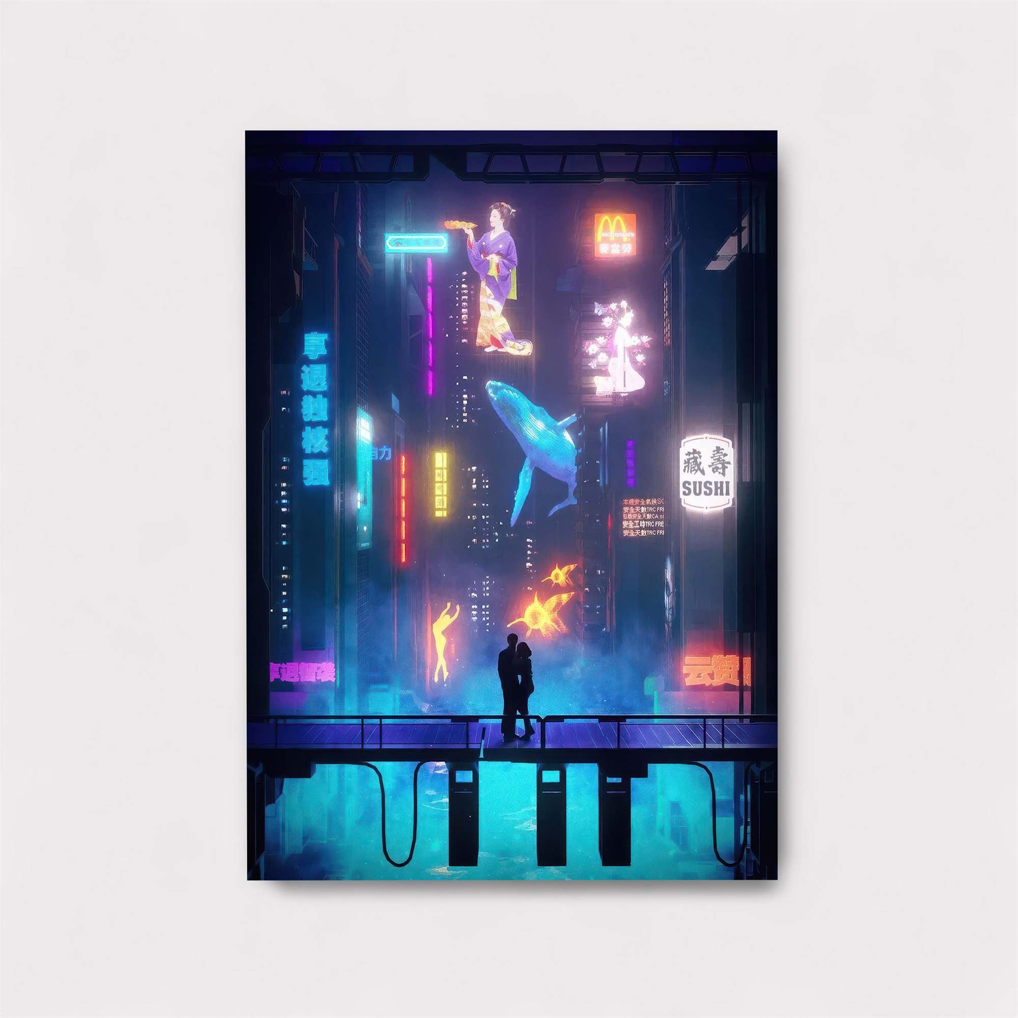 Neon Reverie Safe Wall Magnetic / M