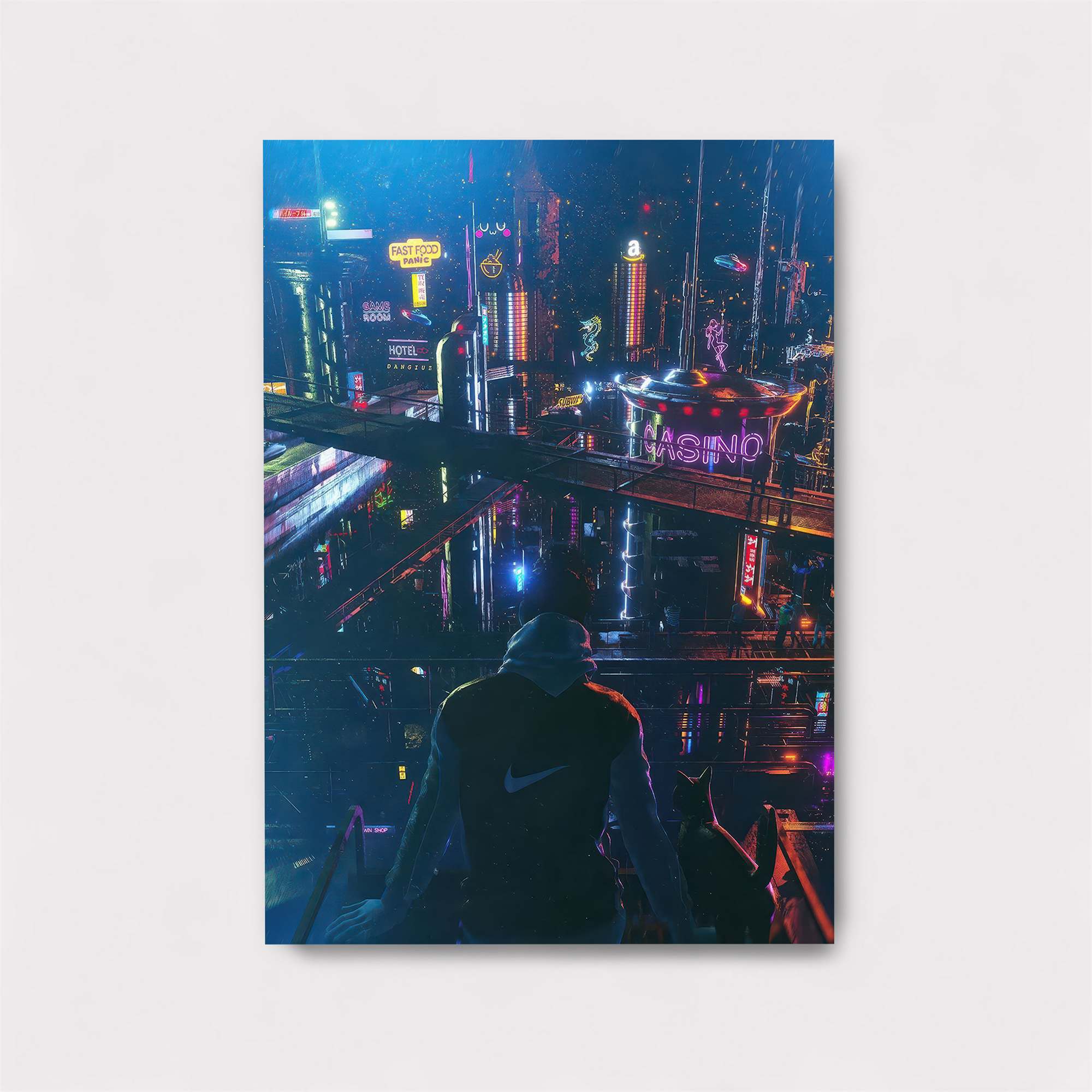 Neon Reverie Safe Wall Magnetic / M