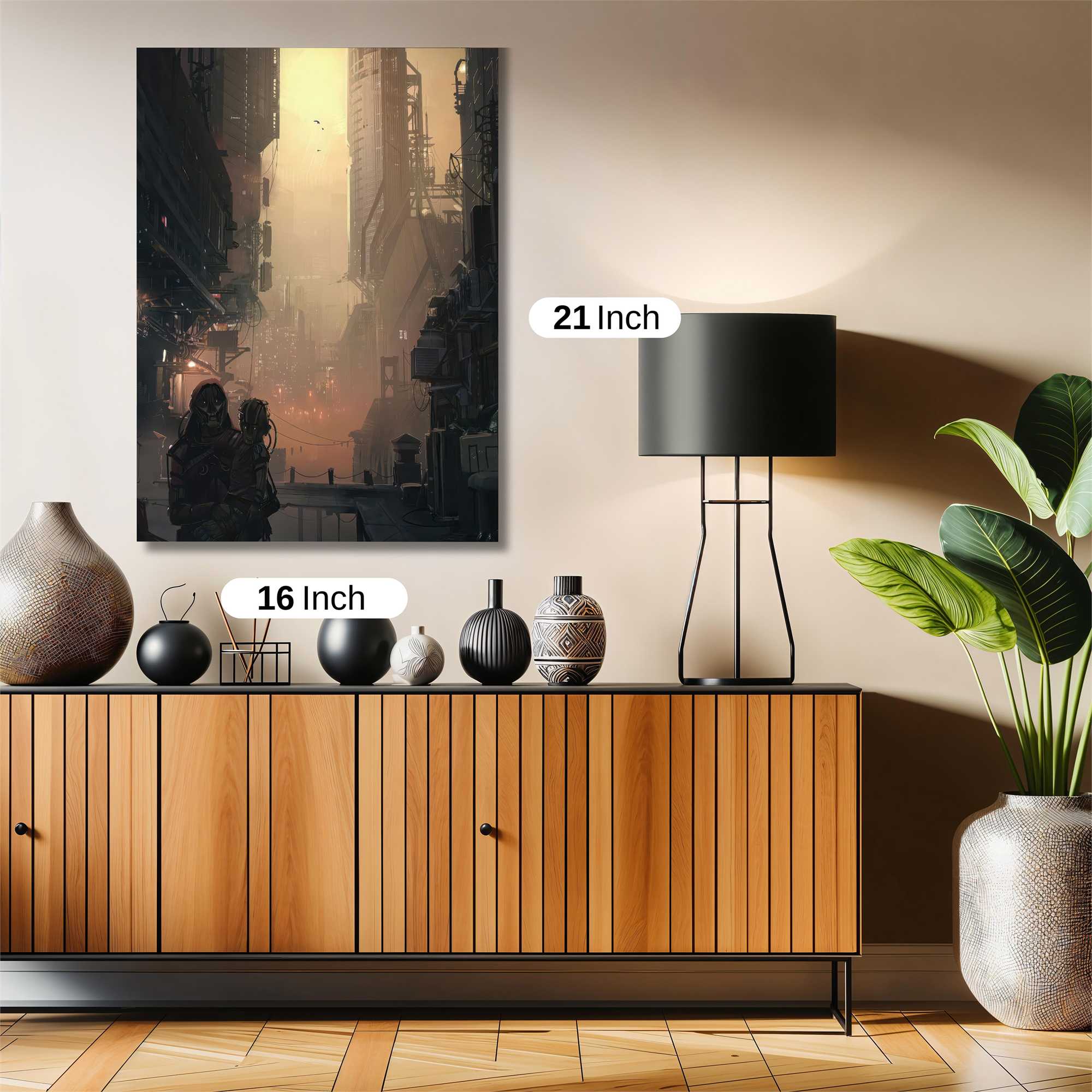 Cyberpunk Dusk Safe Wall Magnetic / M