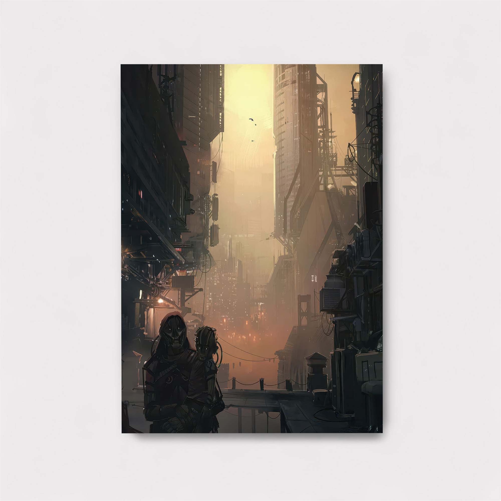 Cyberpunk Dusk Safe Wall Magnetic / M