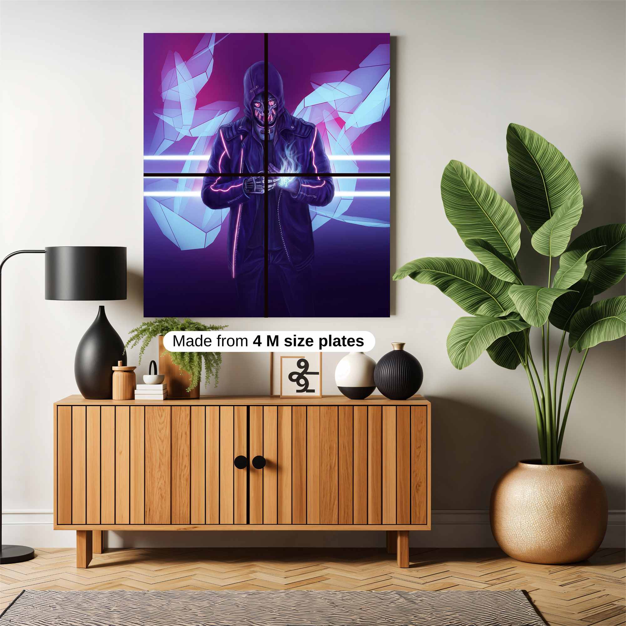 Neon Enigma Safe Wall Magnetic / M