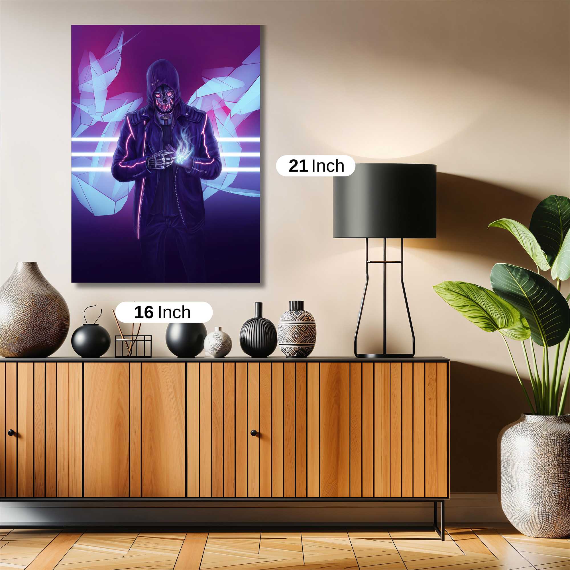 Neon Enigma Safe Wall Magnetic / M