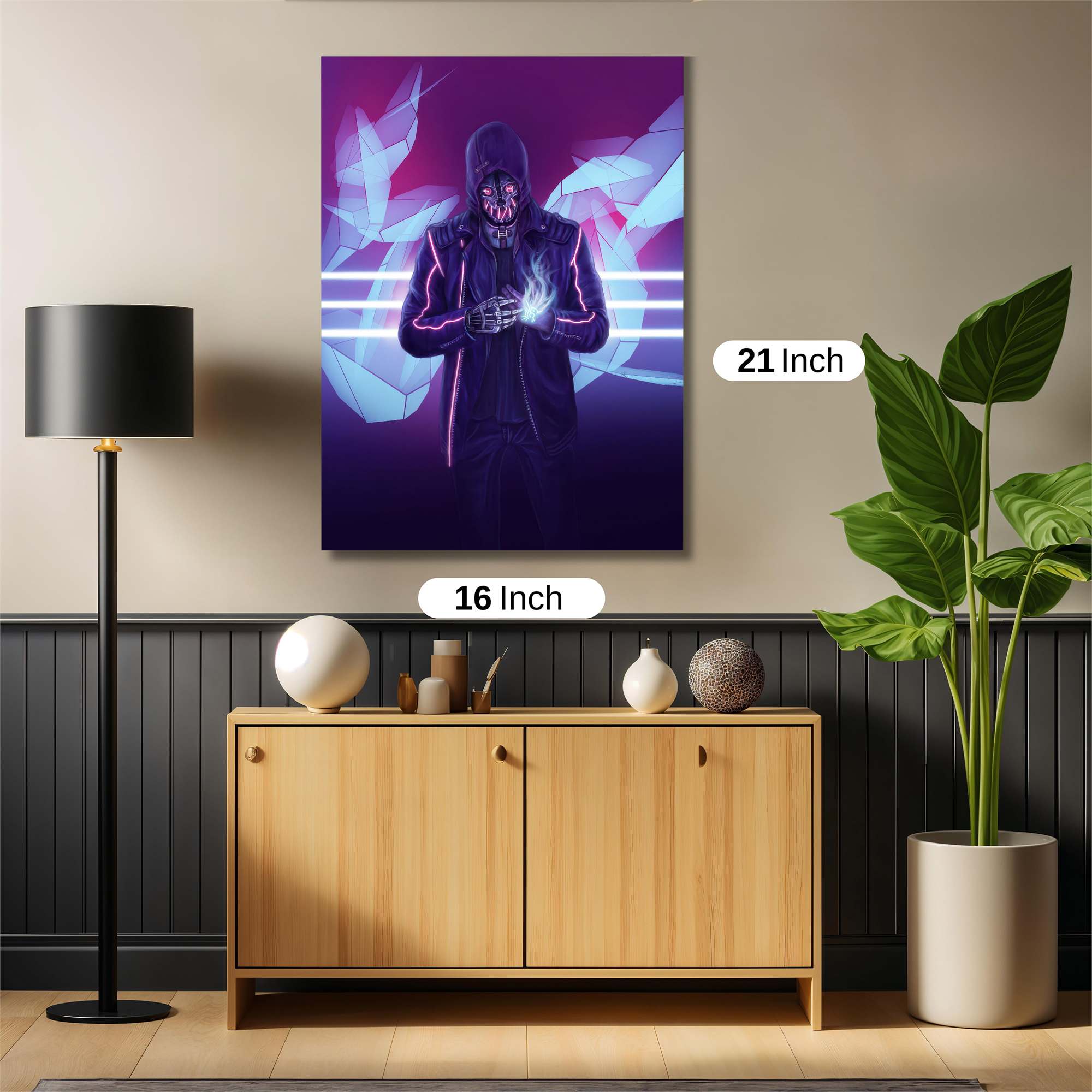 Neon Enigma Safe Wall Magnetic / M