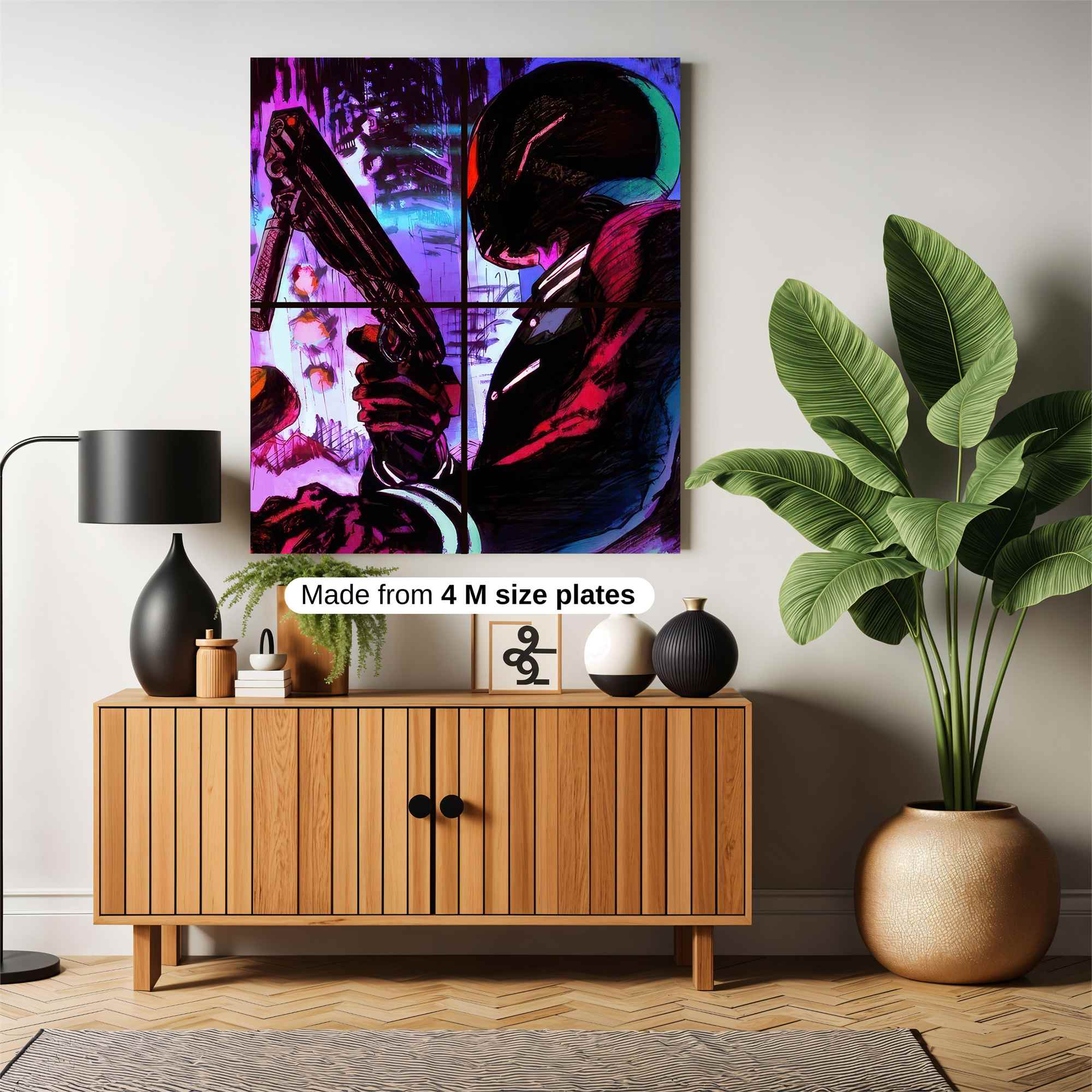 Neon Vengeance Safe Wall Magnetic / M