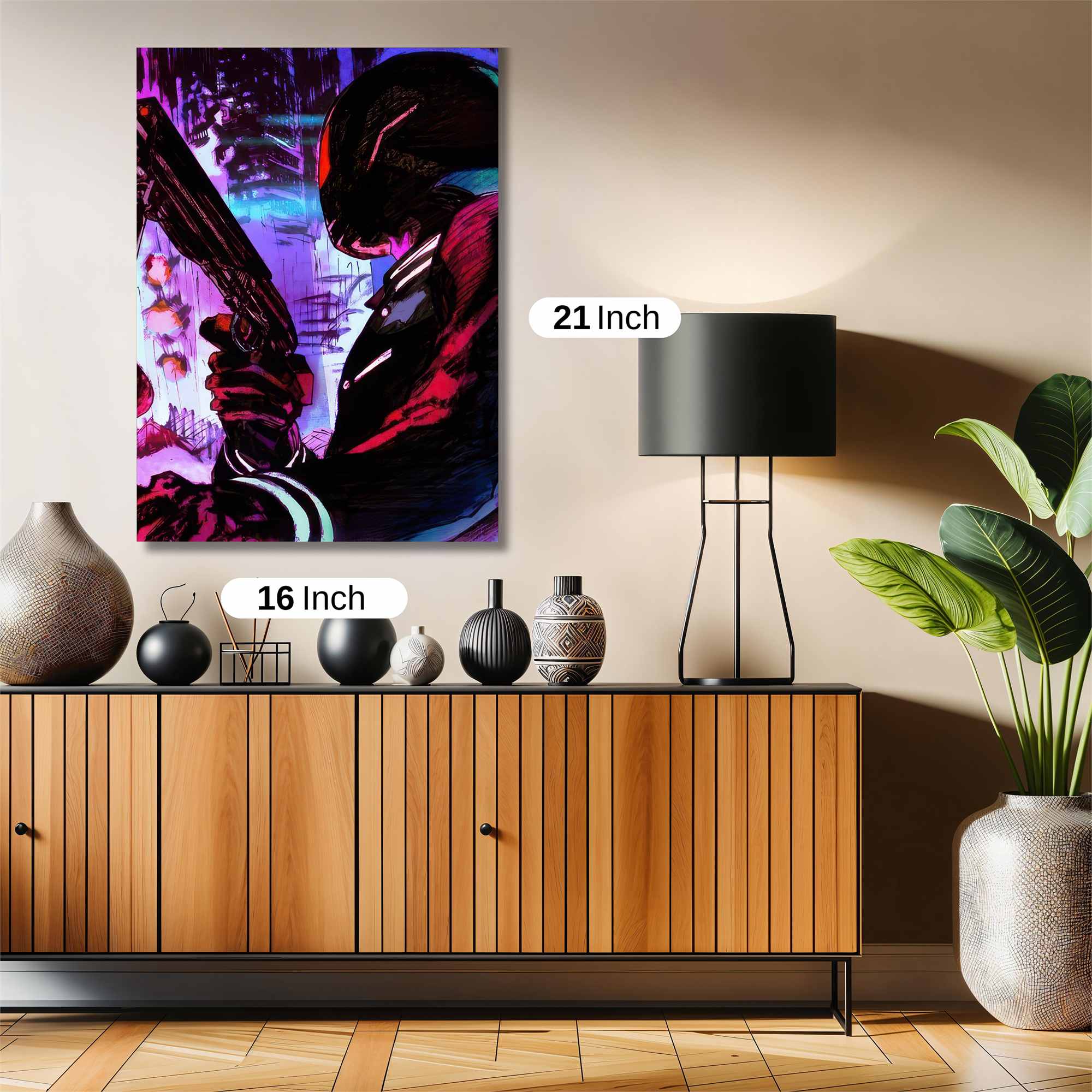 Neon Vengeance Safe Wall Magnetic / M