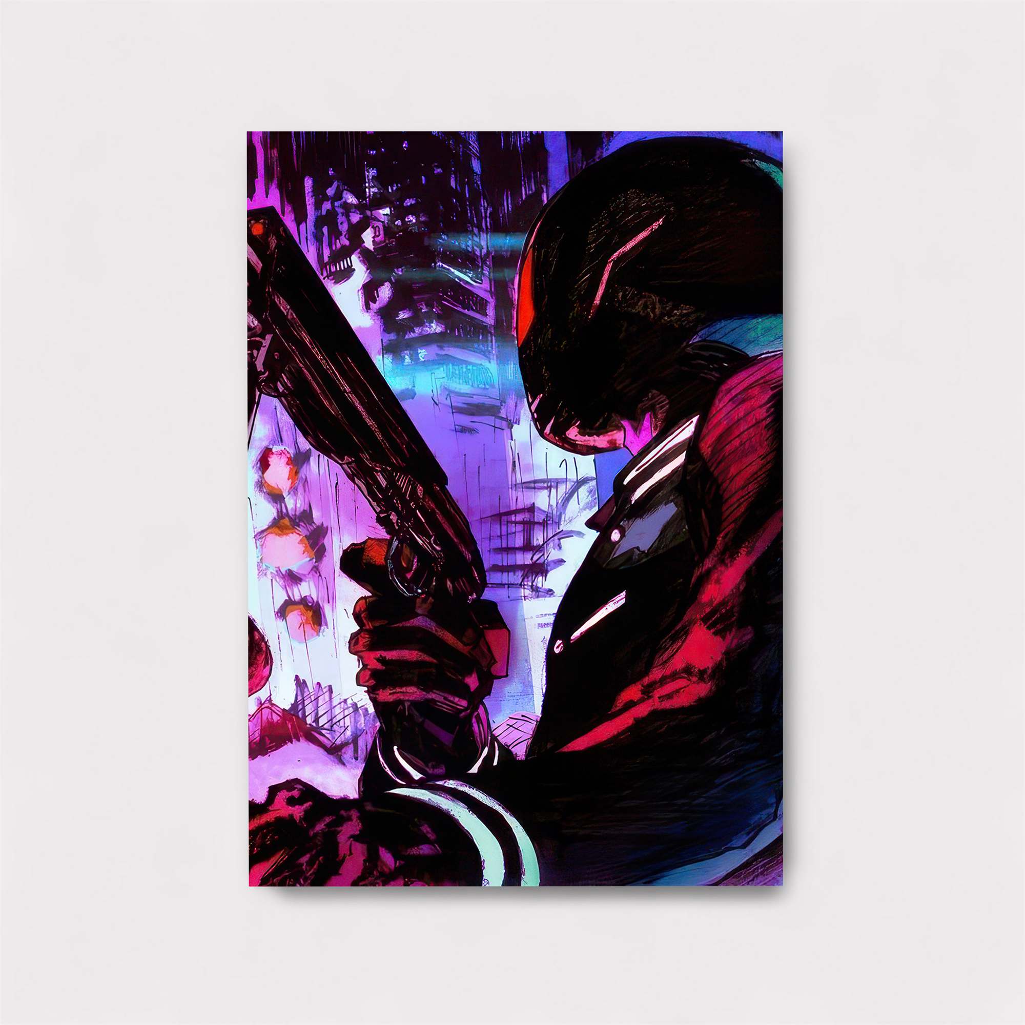 Neon Vengeance Safe Wall Magnetic / M