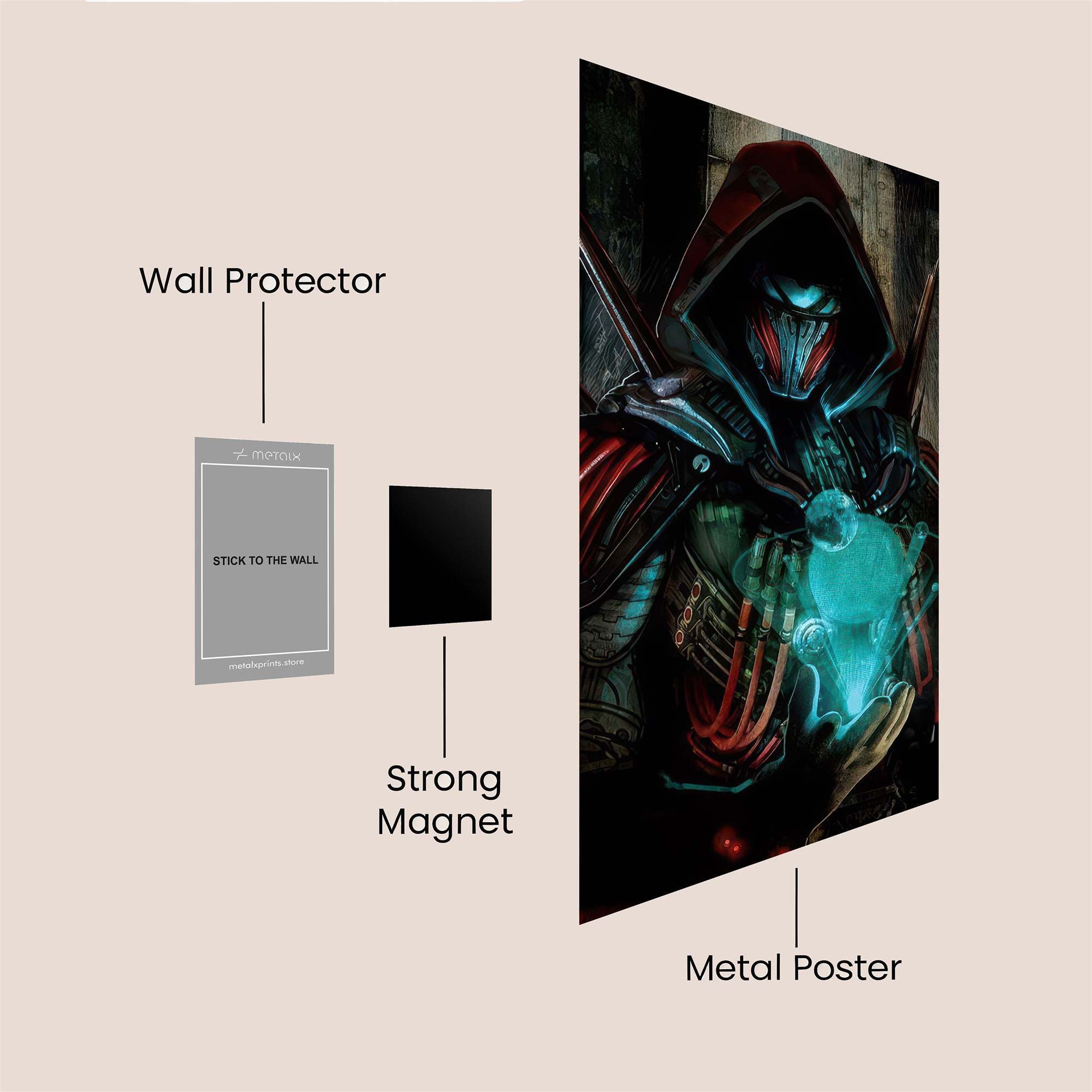 Mystic Enigma Safe Wall Magnetic / M