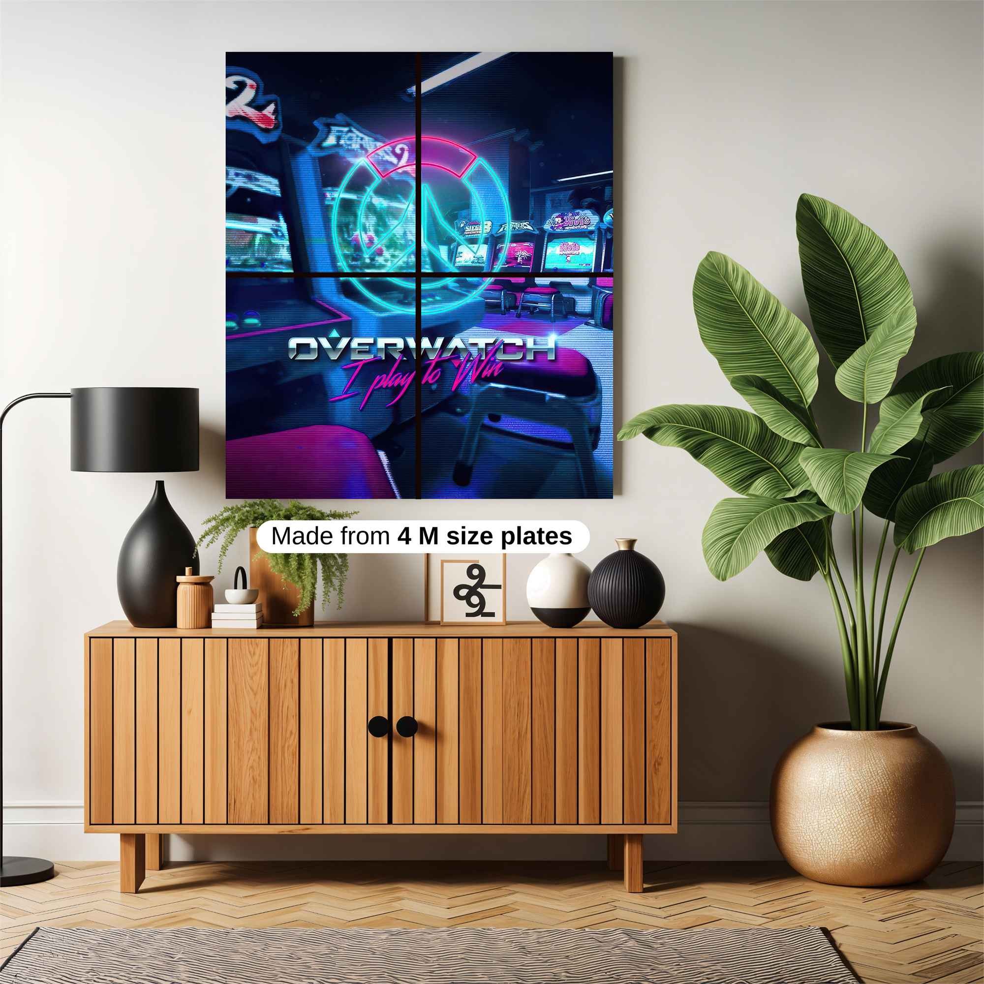 Neon Reverie Safe Wall Magnetic / M