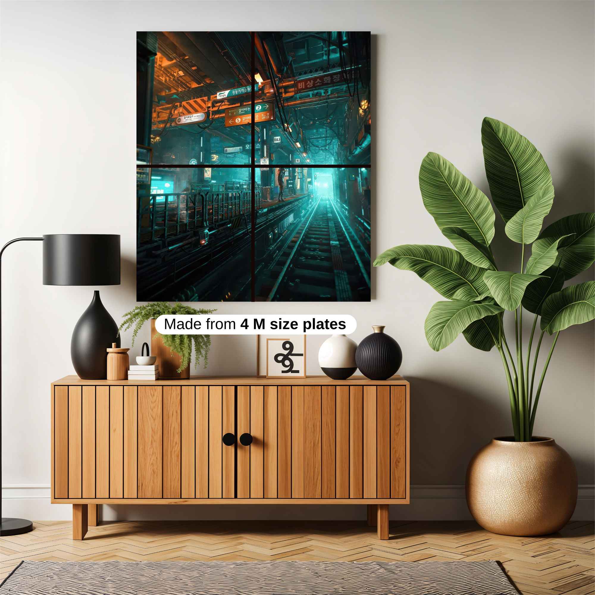 Neon Journey Safe Wall Magnetic / M