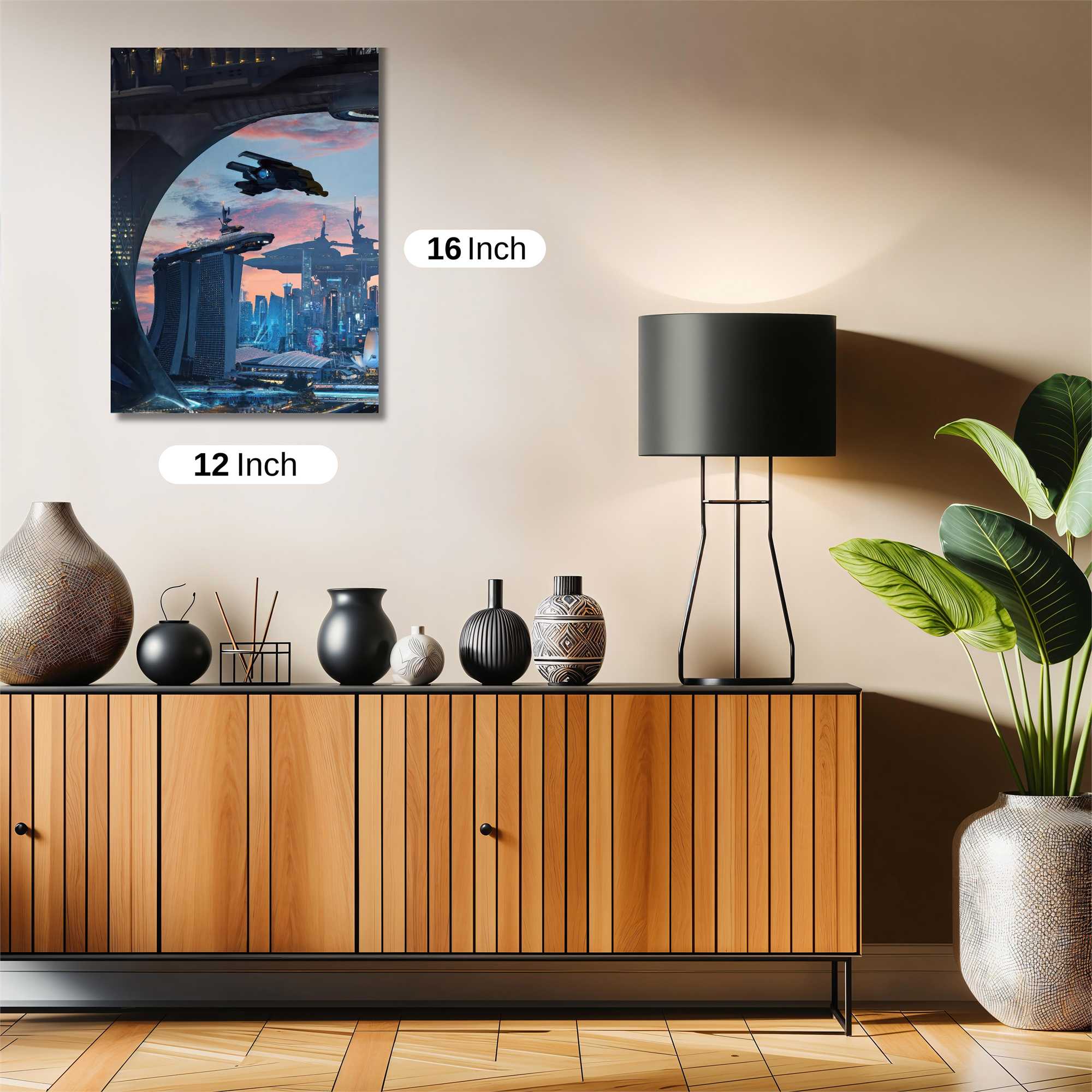 Future Skyline Safe Wall Magnetic / M