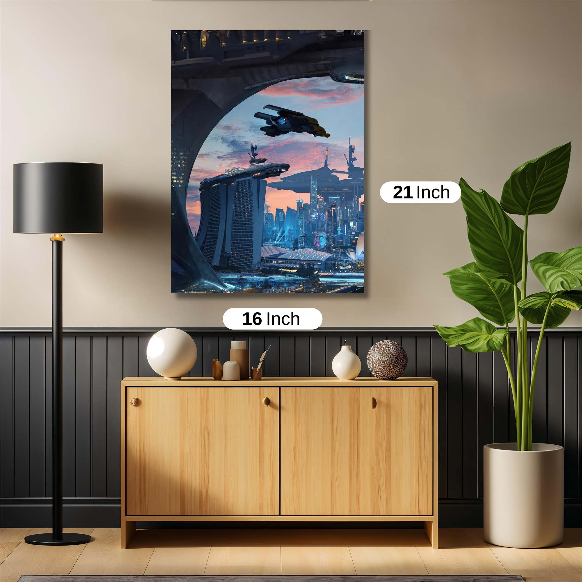 Future Skyline Safe Wall Magnetic / M