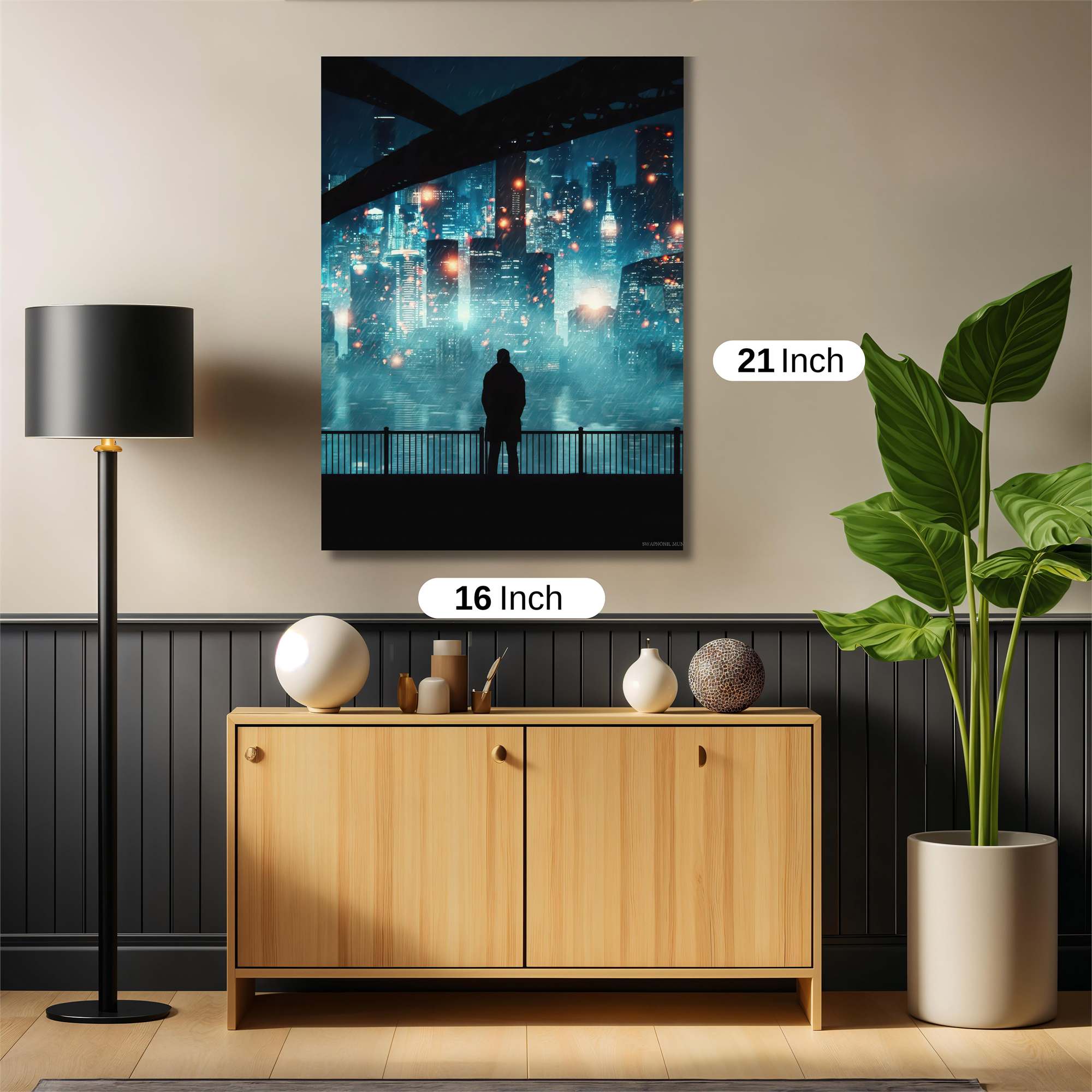 Urban Reverie Safe Wall Magnetic / M