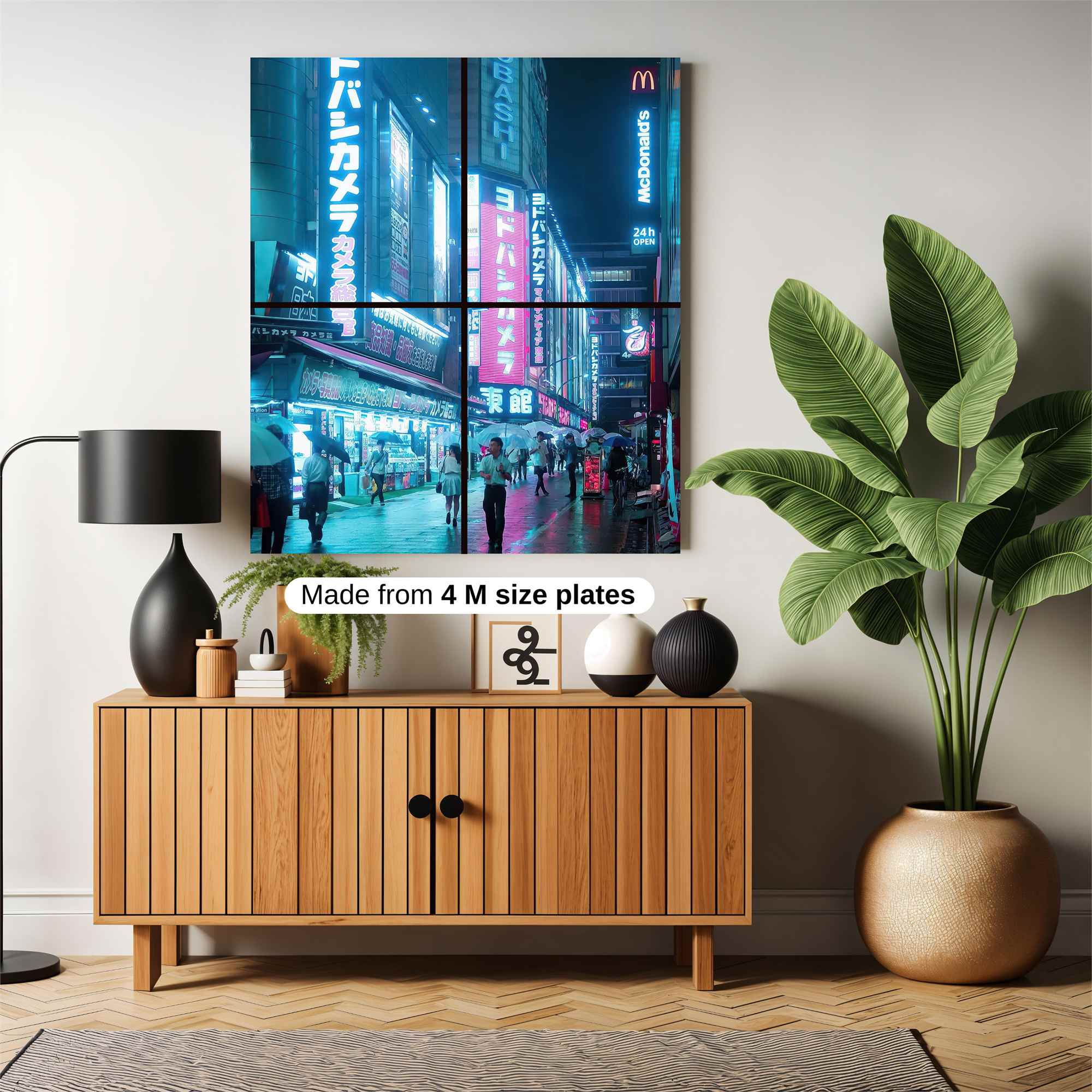 Neon Serenity Safe Wall Magnetic / M