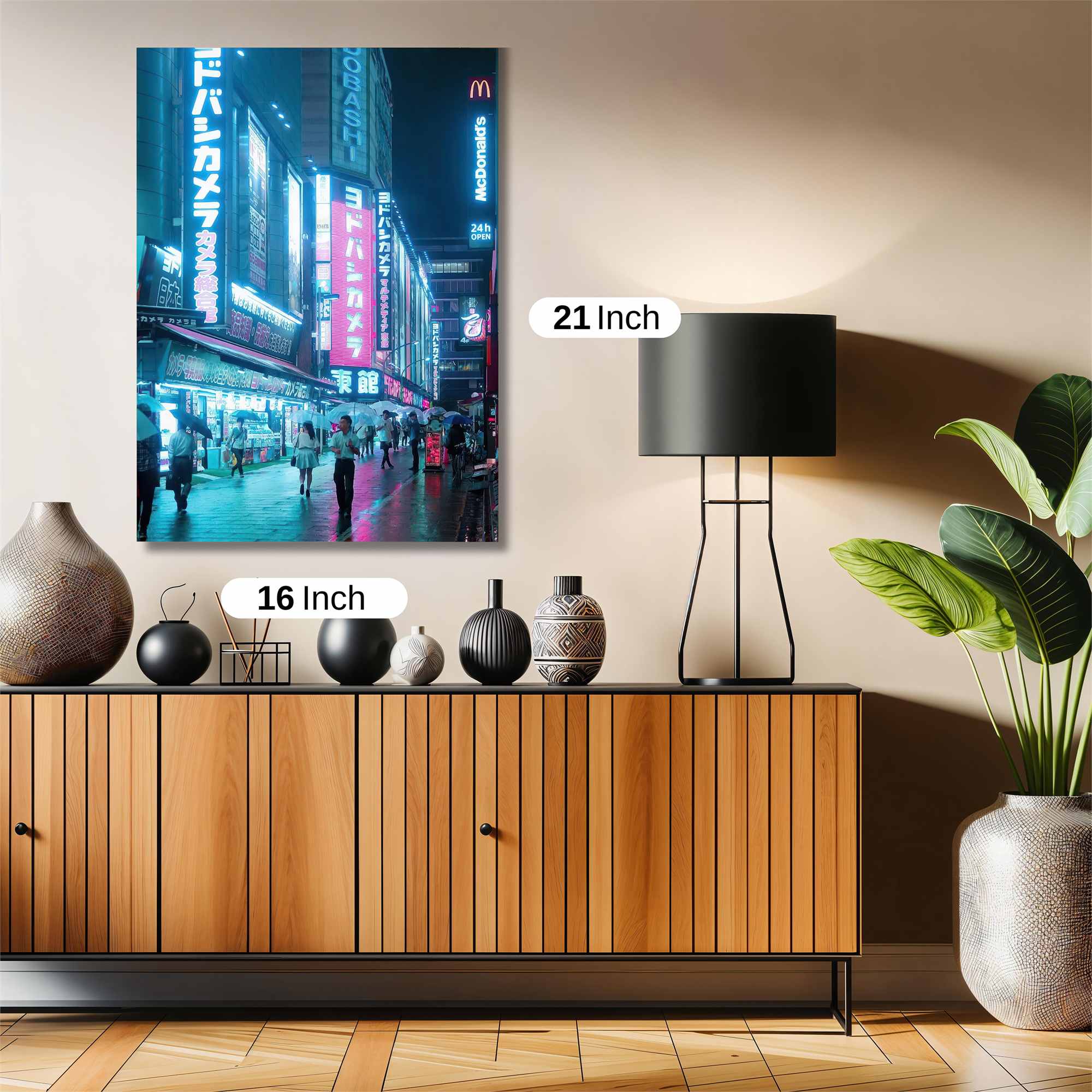 Neon Serenity Safe Wall Magnetic / M