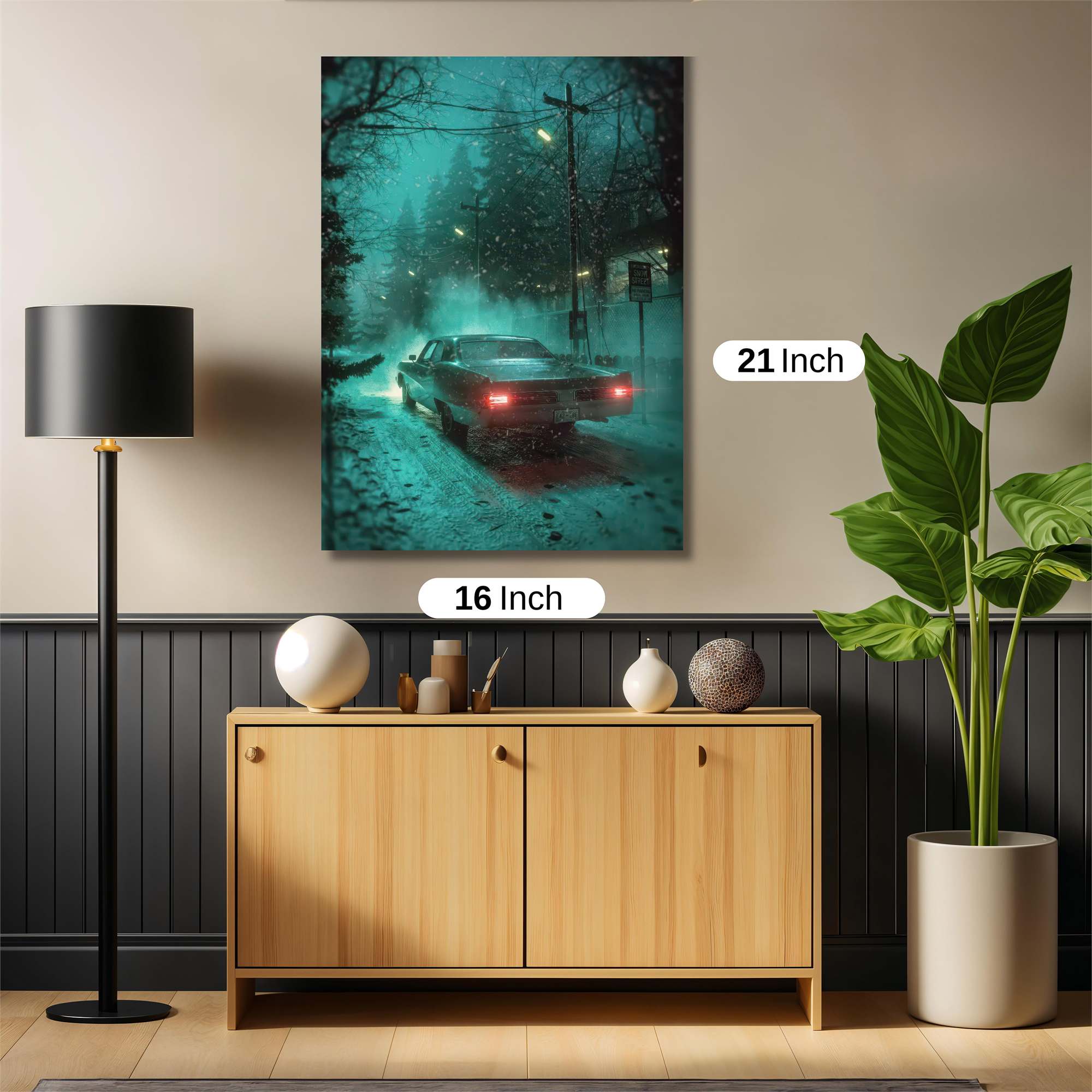 Nightfall Drift Safe Wall Magnetic / M