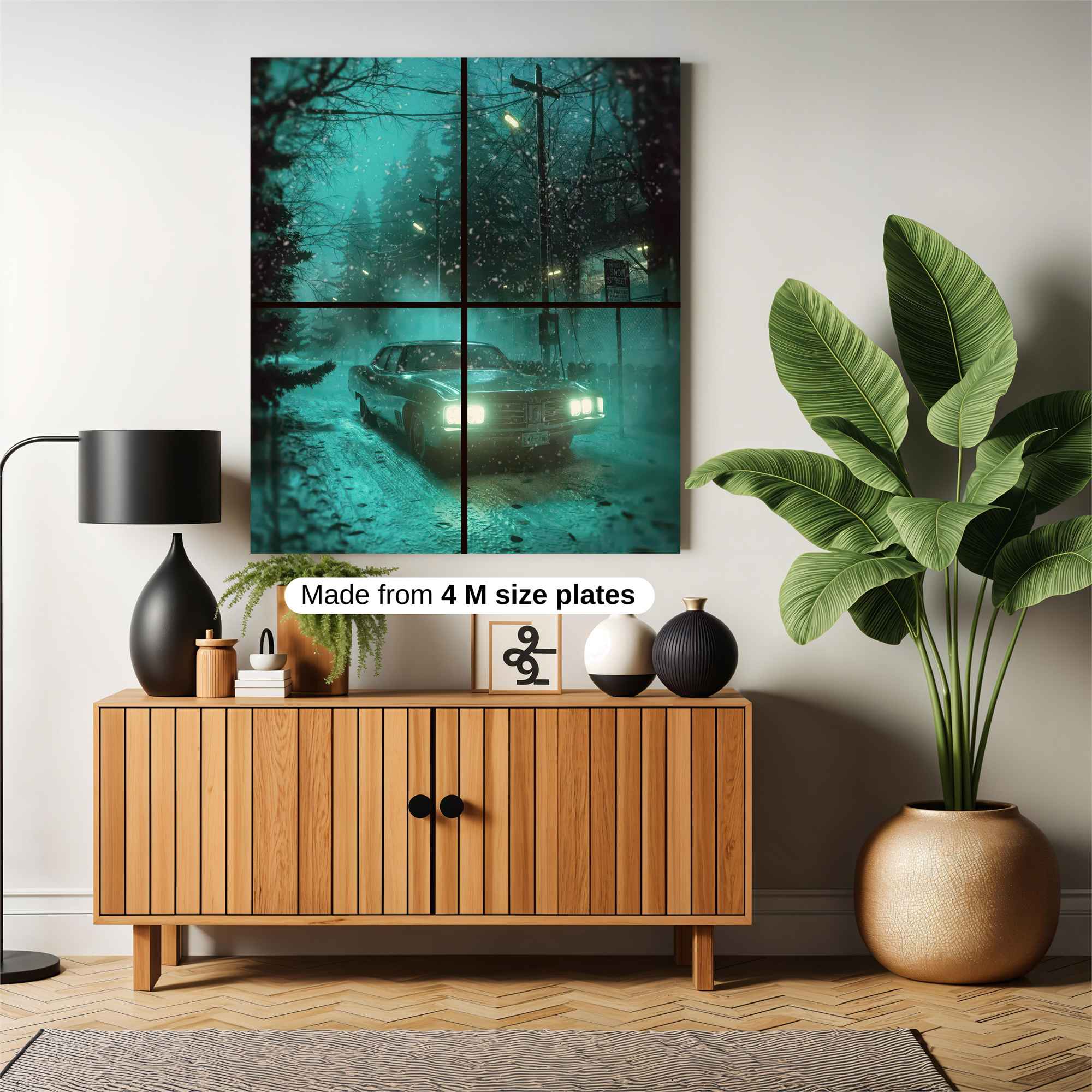 Mystic Drive Safe Wall Magnetic / M