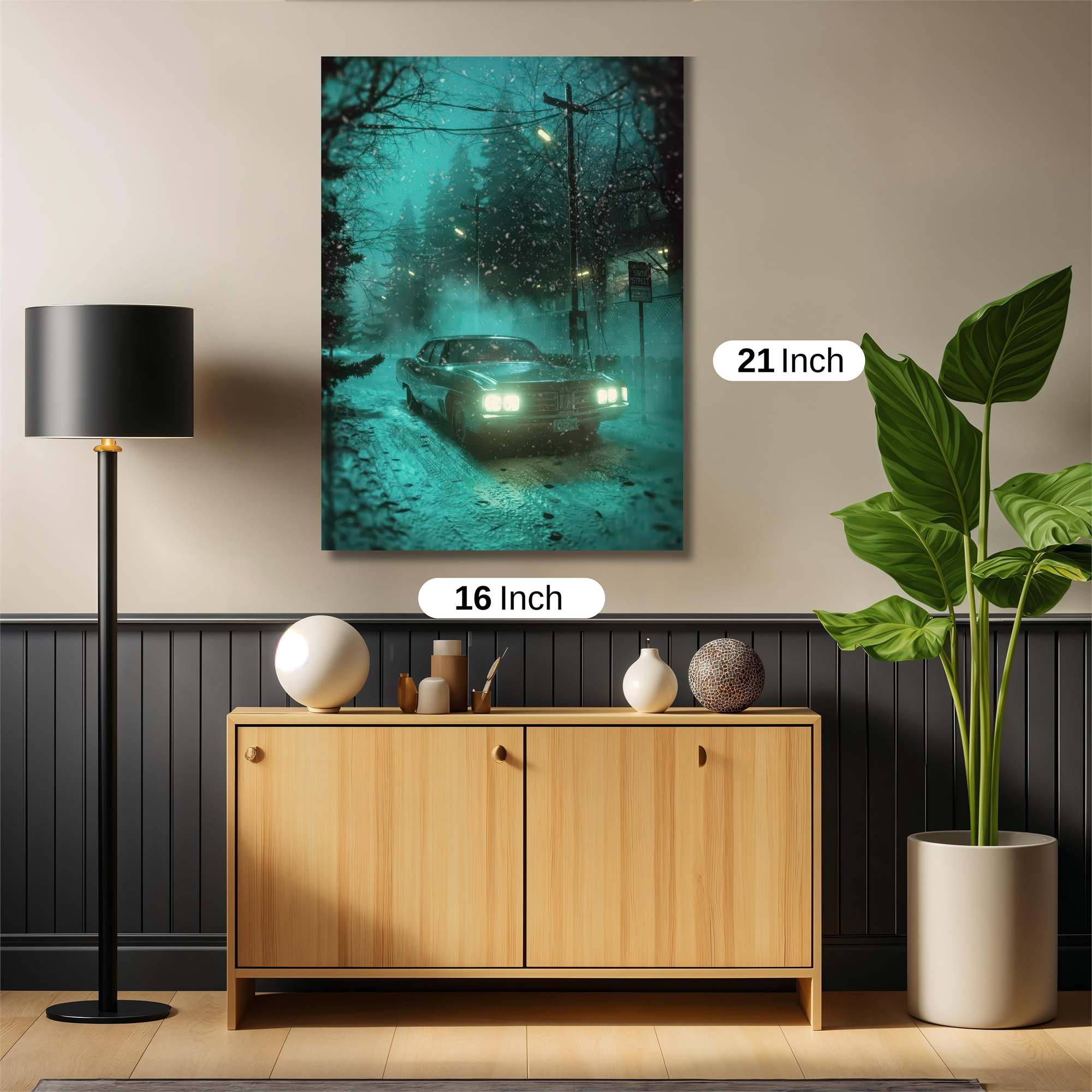 Mystic Drive Safe Wall Magnetic / M