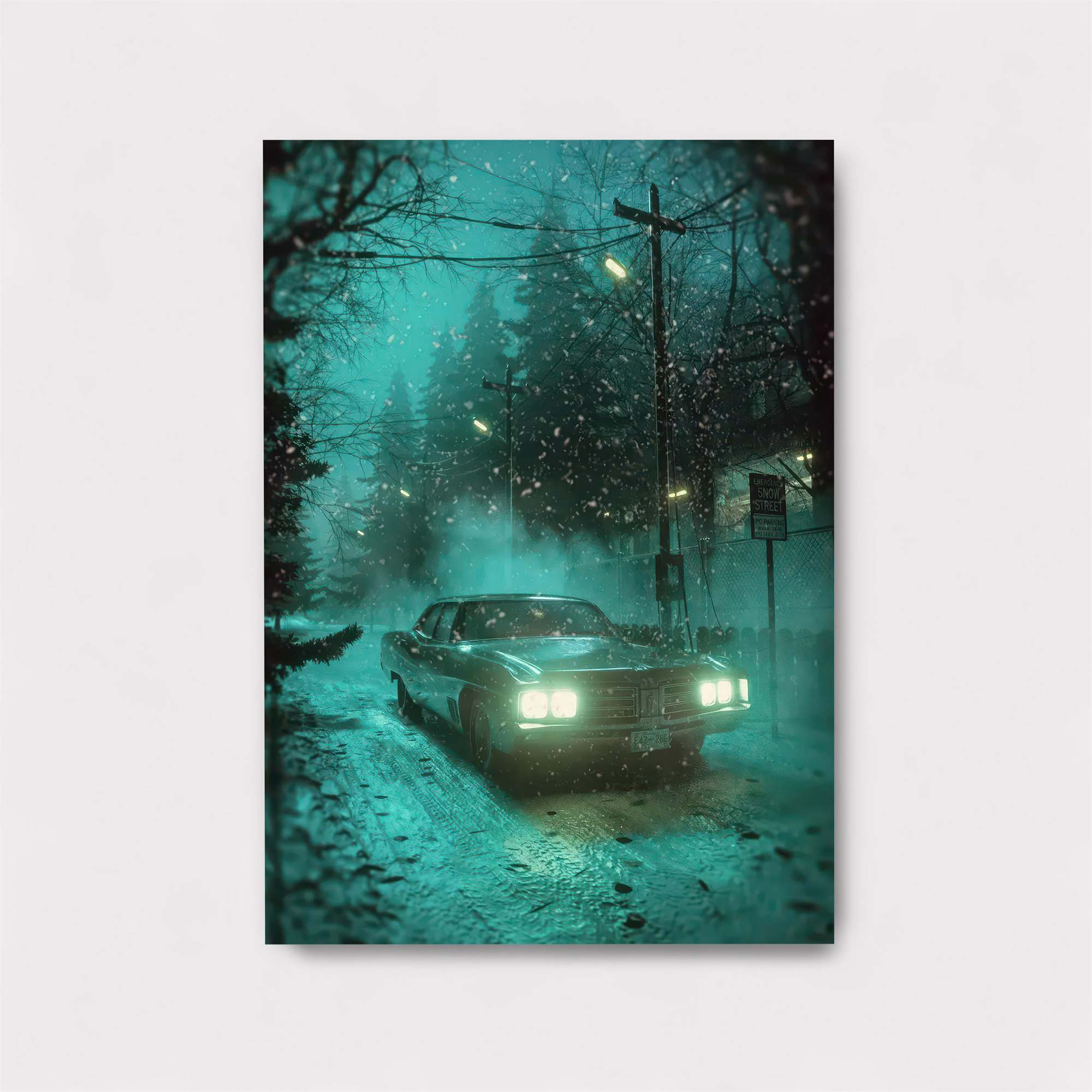 Mystic Drive Safe Wall Magnetic / M