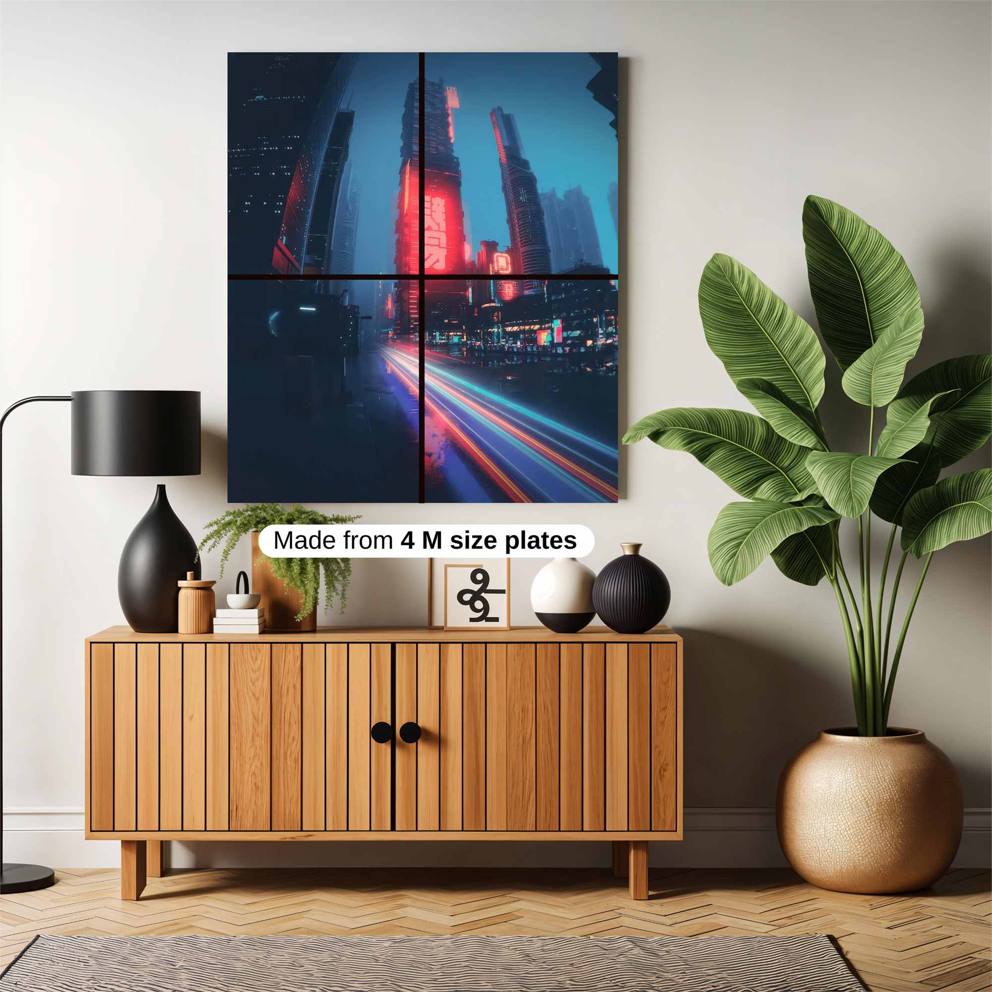 Neon Velocity Safe Wall Magnetic / M