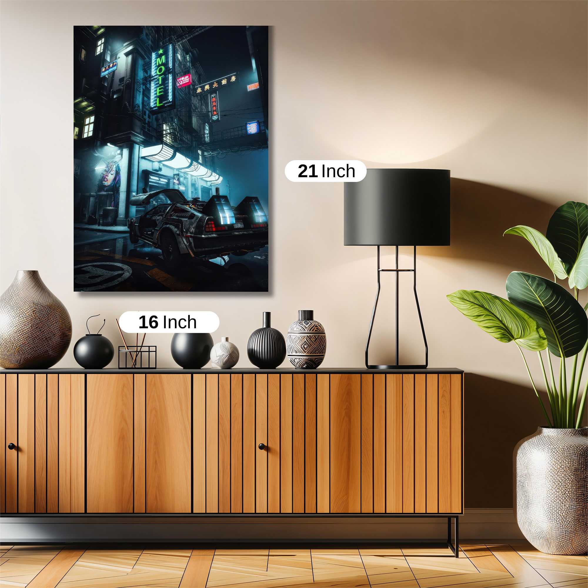 Neon Nostalgia Safe Wall Magnetic / M