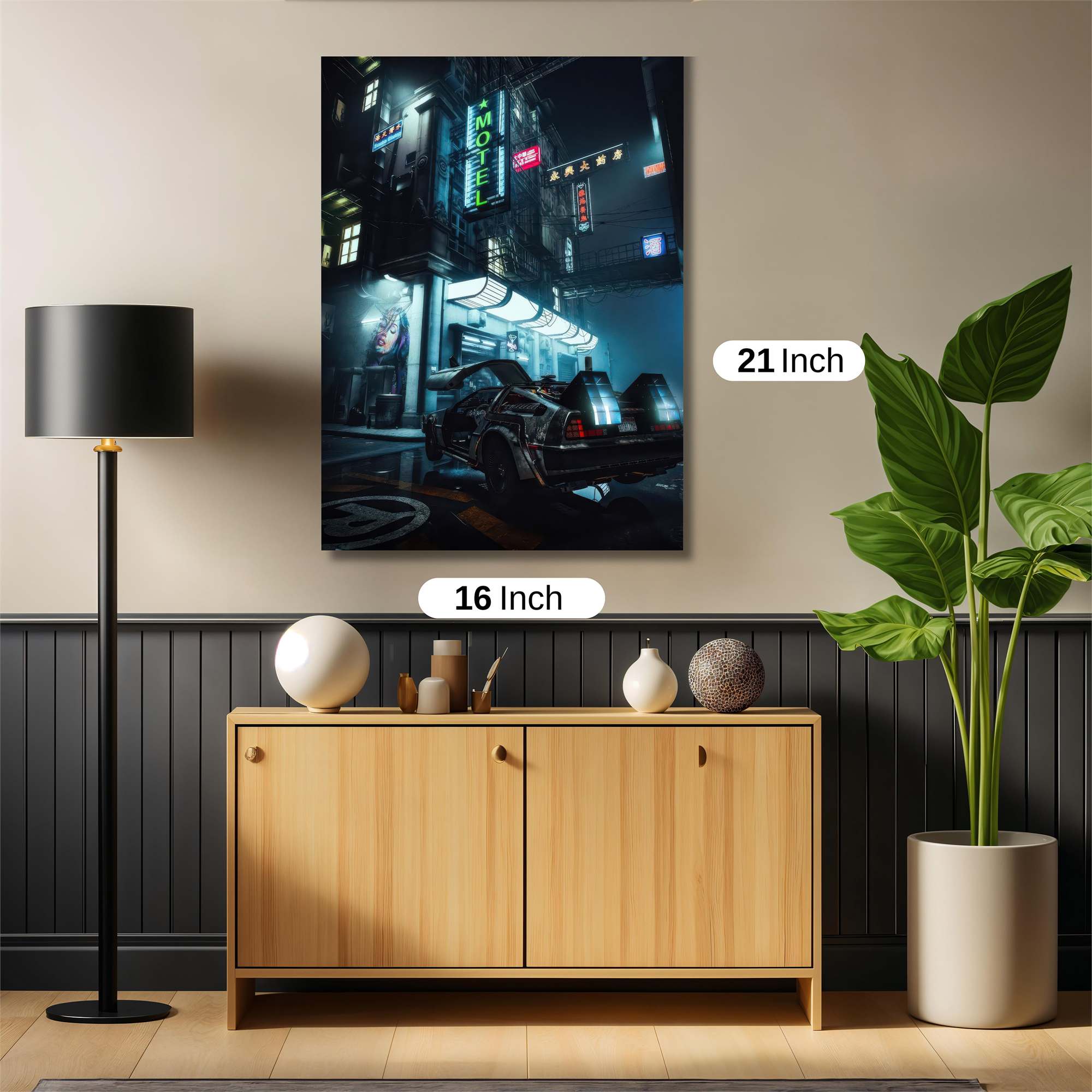 Neon Nostalgia Safe Wall Magnetic / M