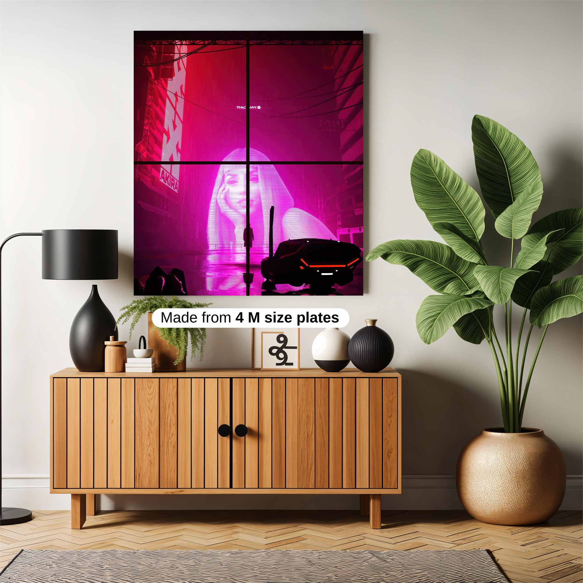 Neon Reverie Safe Wall Magnetic / M