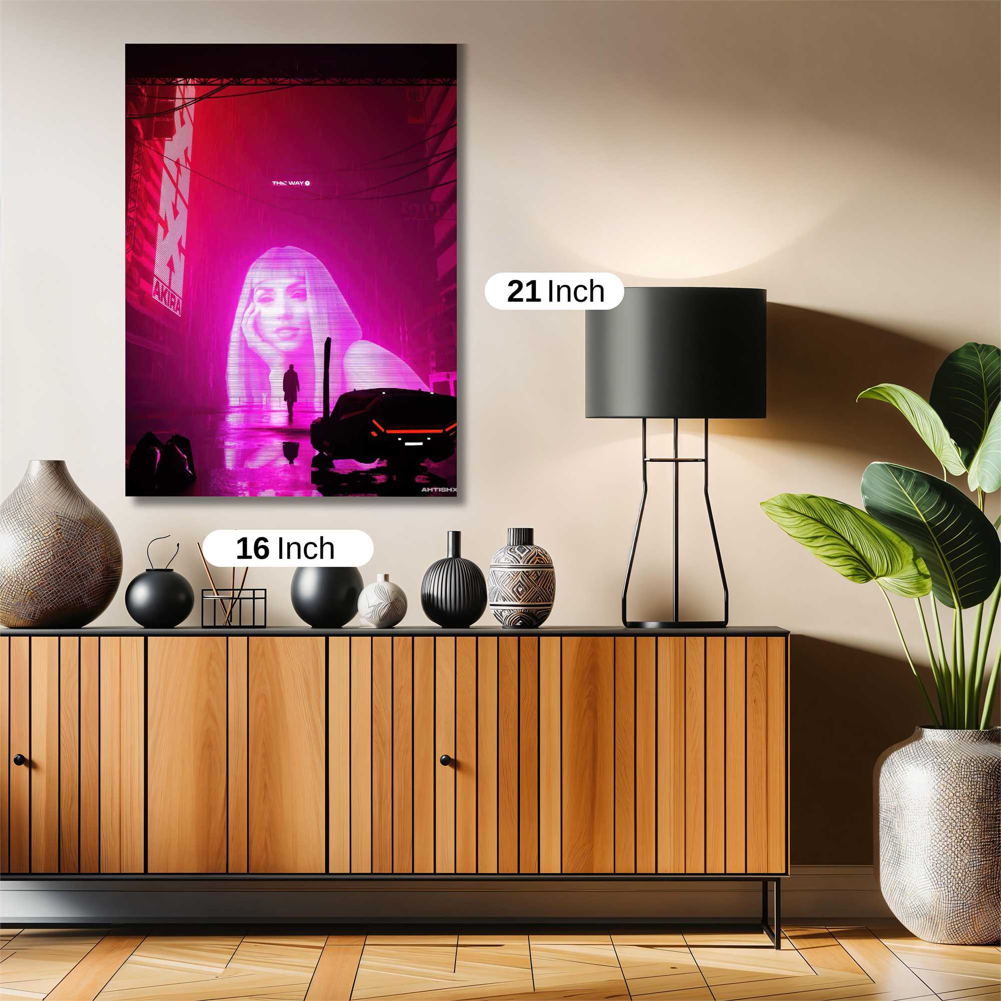 Neon Reverie Safe Wall Magnetic / M