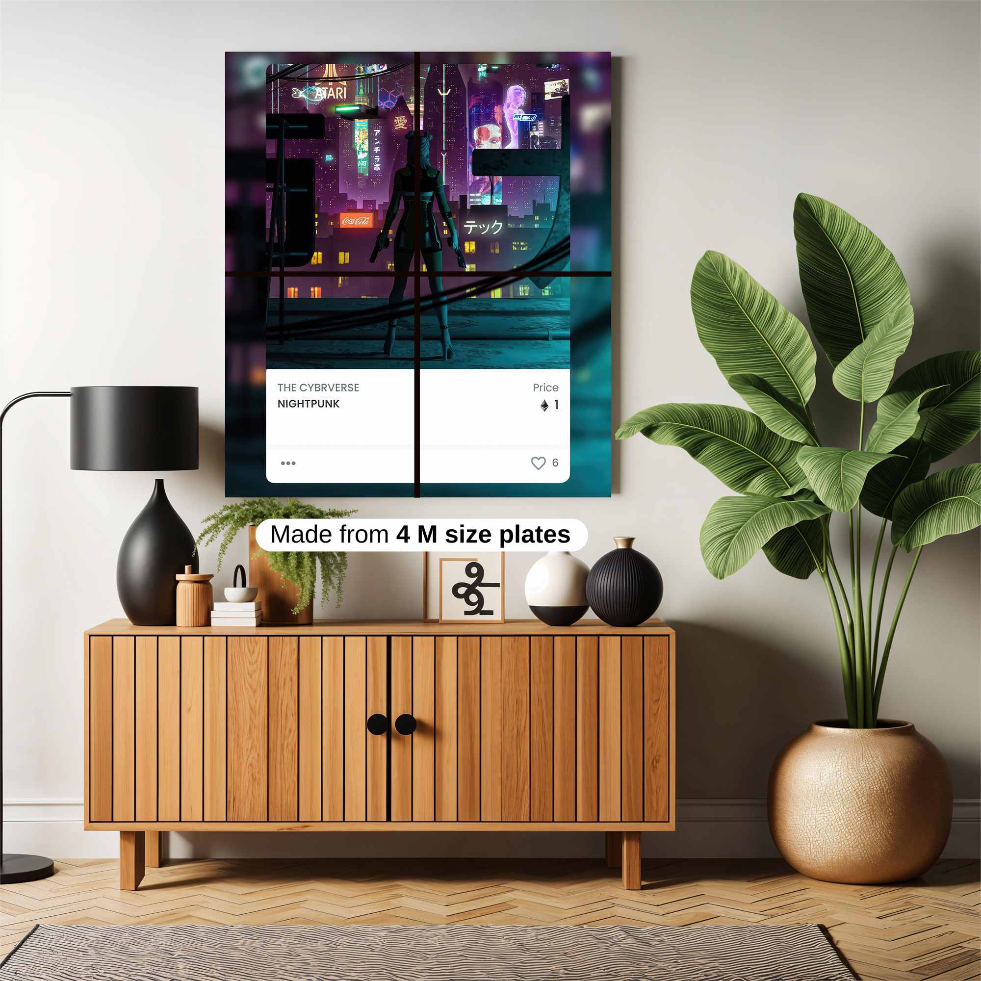 Neon Reverie Safe Wall Magnetic / M