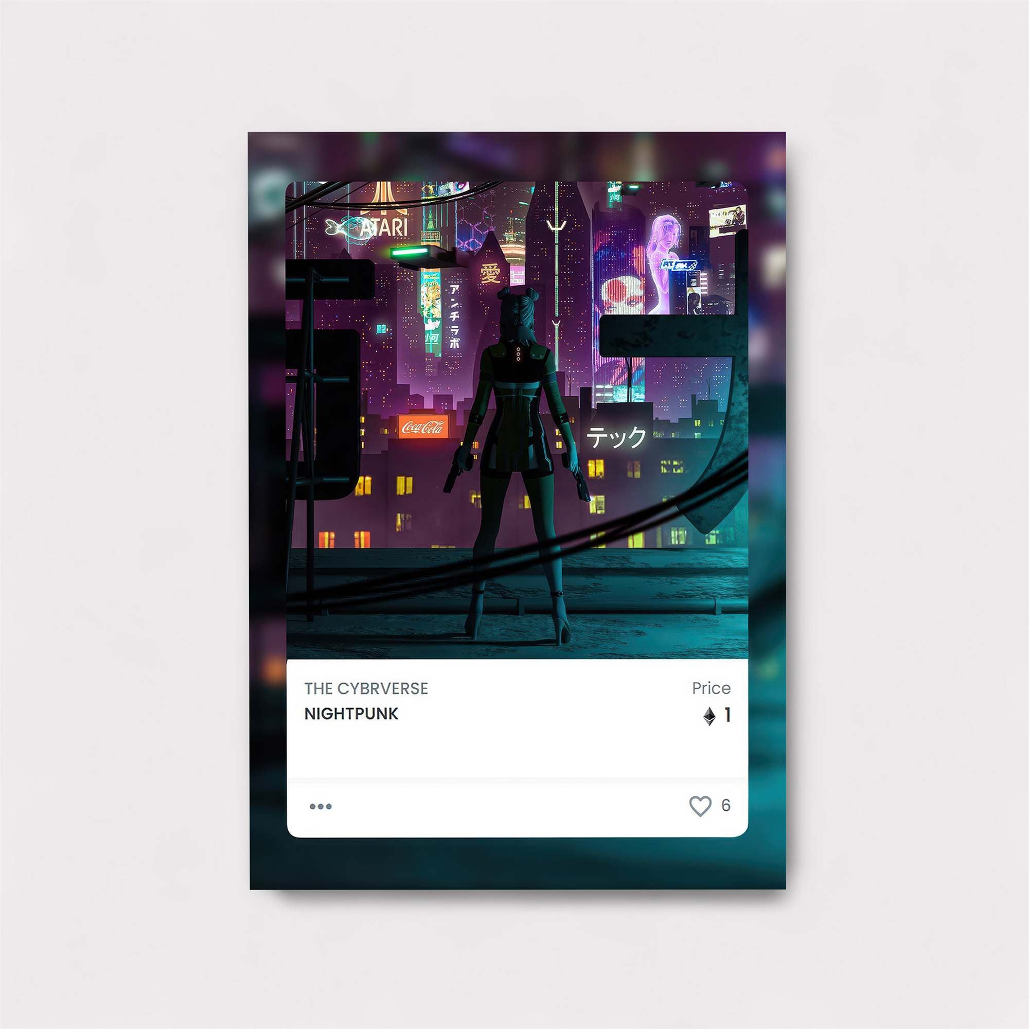 Neon Reverie Safe Wall Magnetic / M