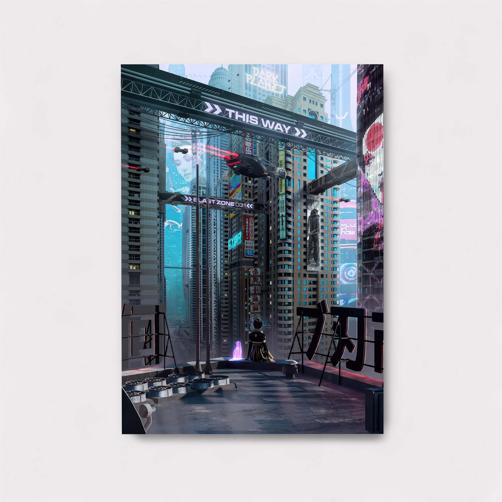 Neon Odyssey Safe Wall Magnetic / M