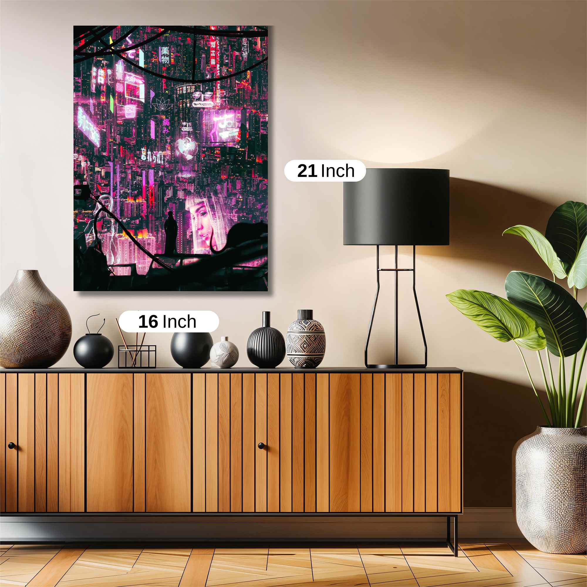 Neon Reverie Safe Wall Magnetic / M