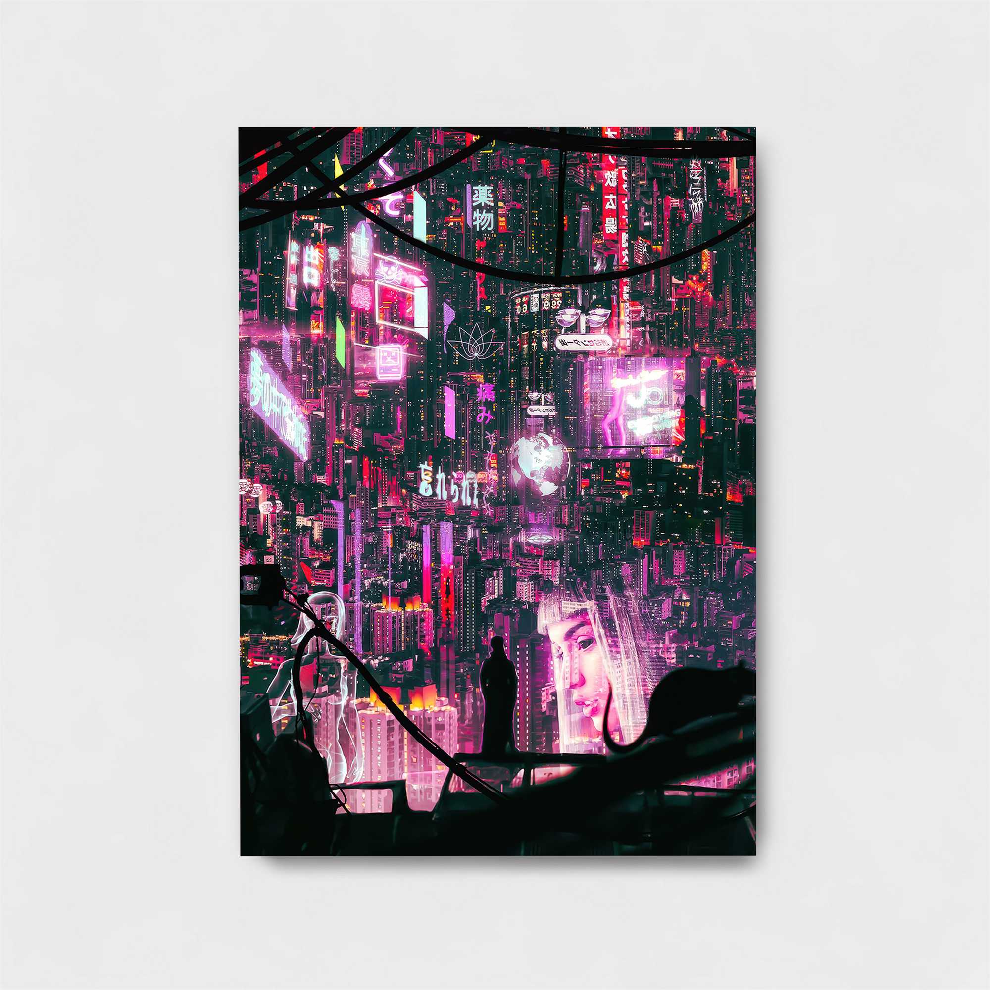 Neon Reverie Safe Wall Magnetic / M