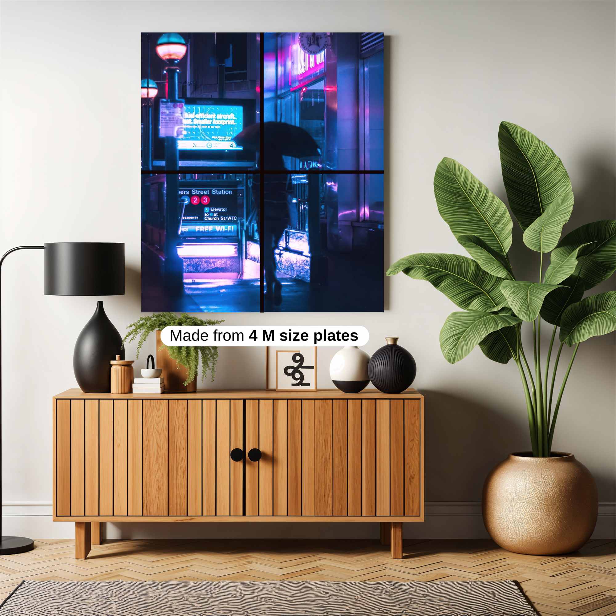 Neon Journey Safe Wall Magnetic / M