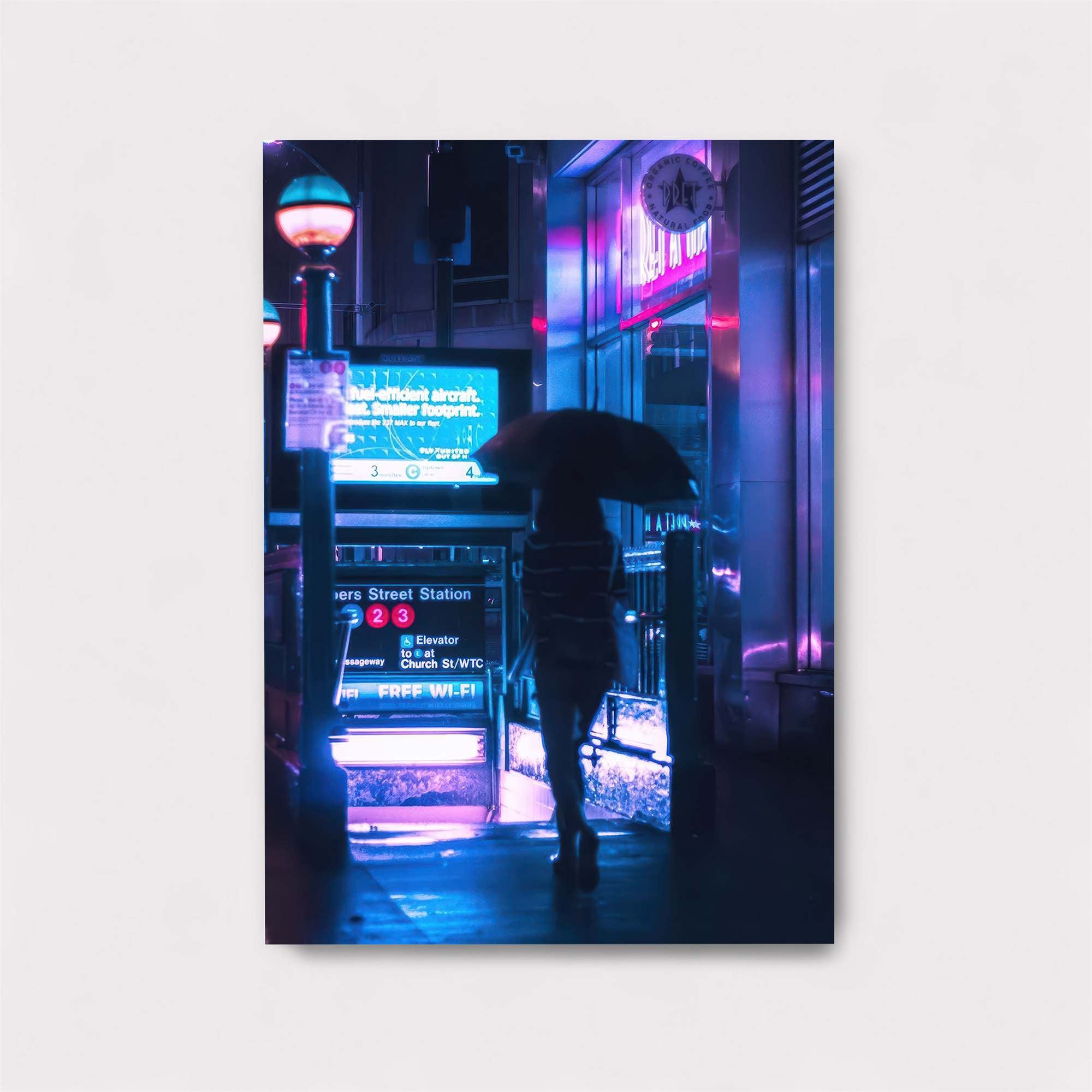 Neon Journey Safe Wall Magnetic / M