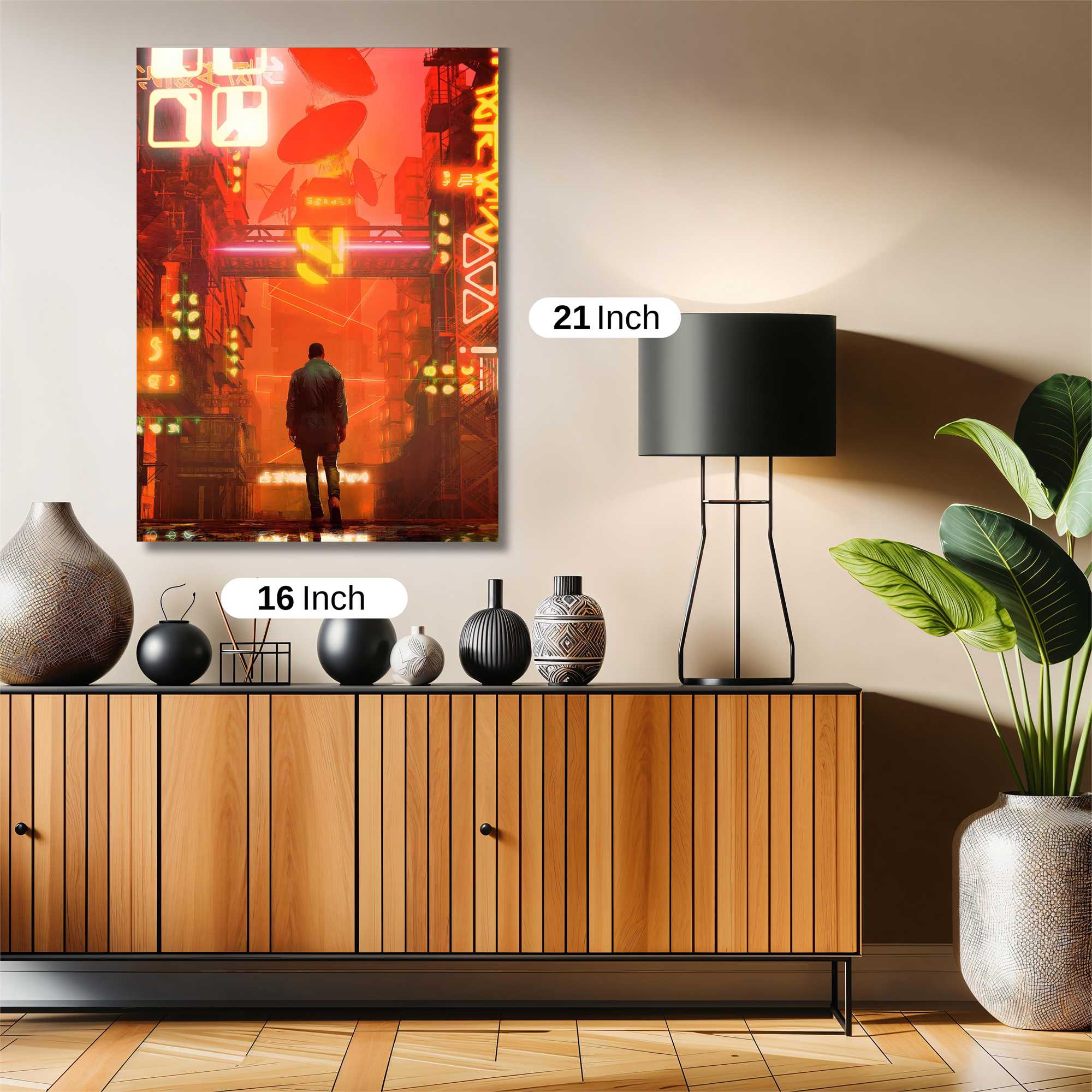 Neon Reverie Safe Wall Magnetic / M