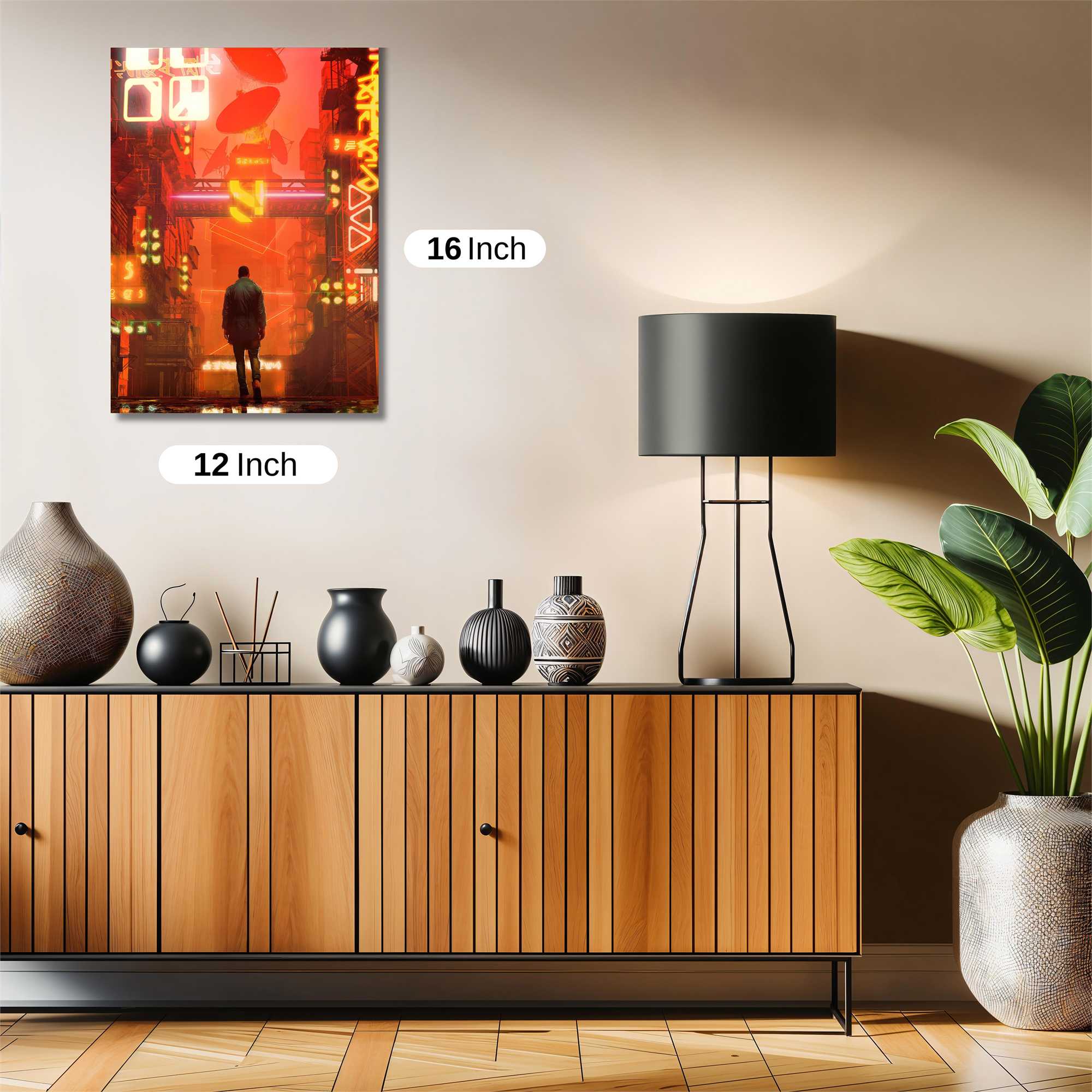 Neon Reverie Safe Wall Magnetic / M