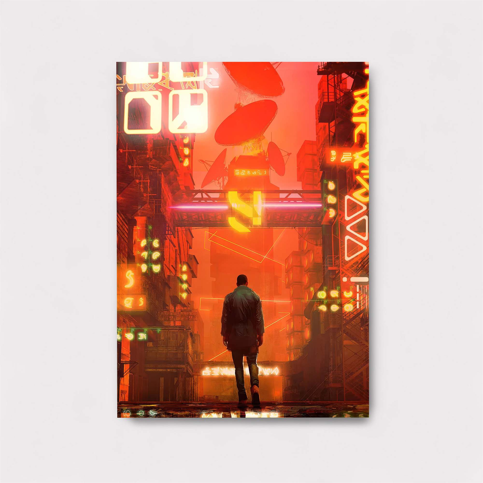 Neon Reverie Safe Wall Magnetic / M