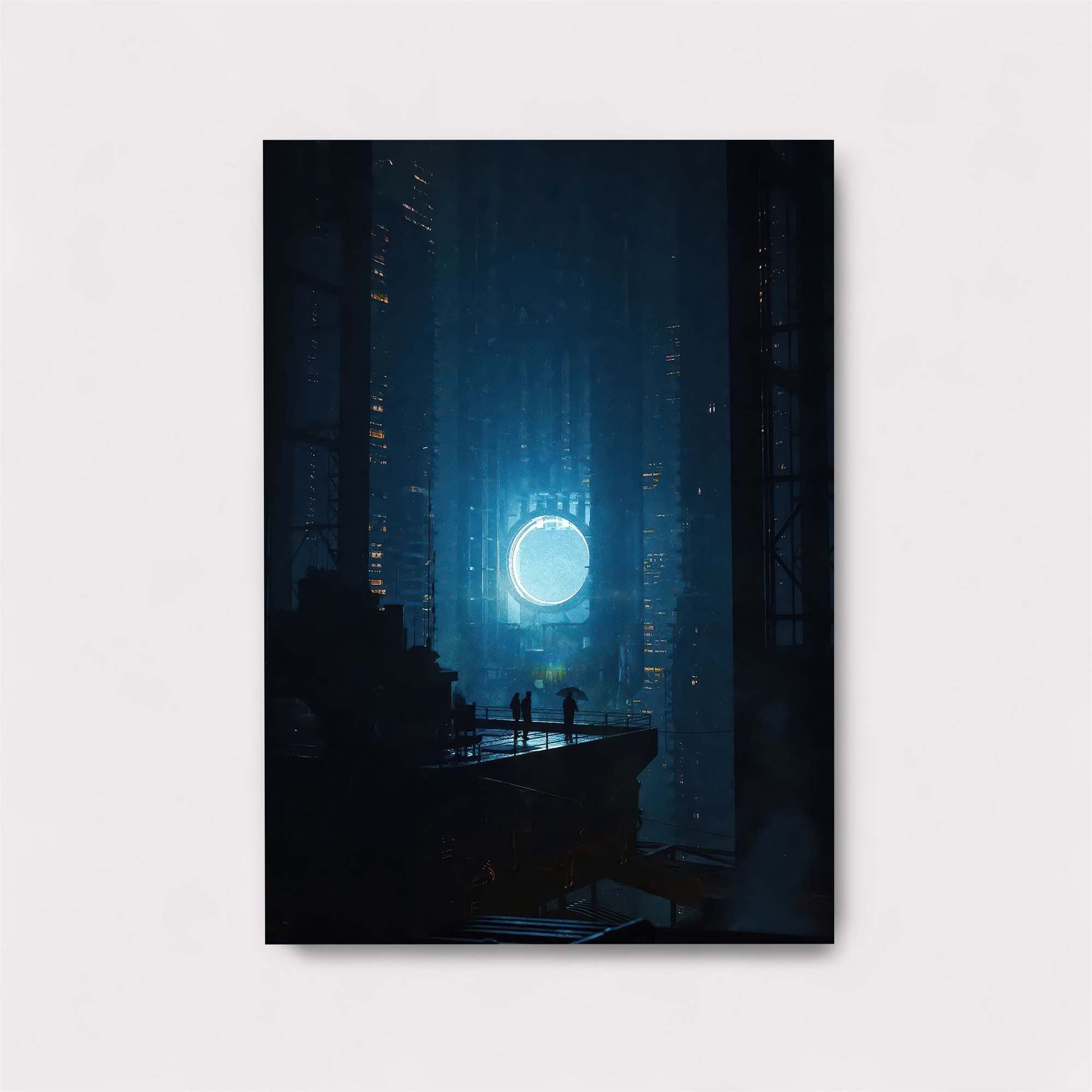 Luminescent Convergence Safe Wall Magnetic / M