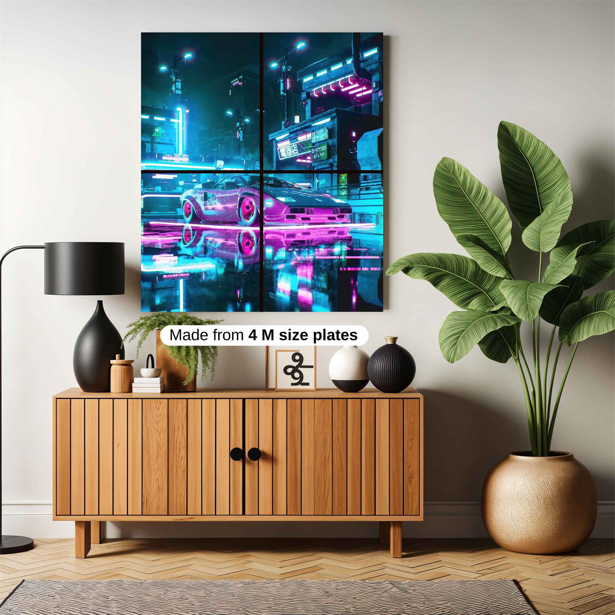 Neon Velocity Safe Wall Magnetic / M