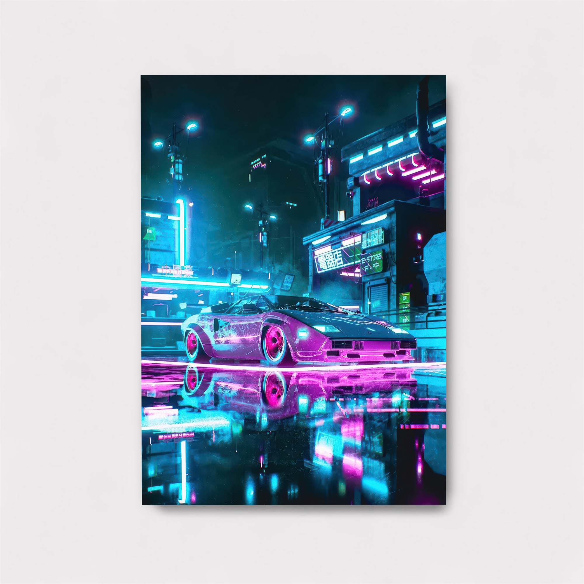 Neon Velocity Safe Wall Magnetic / M