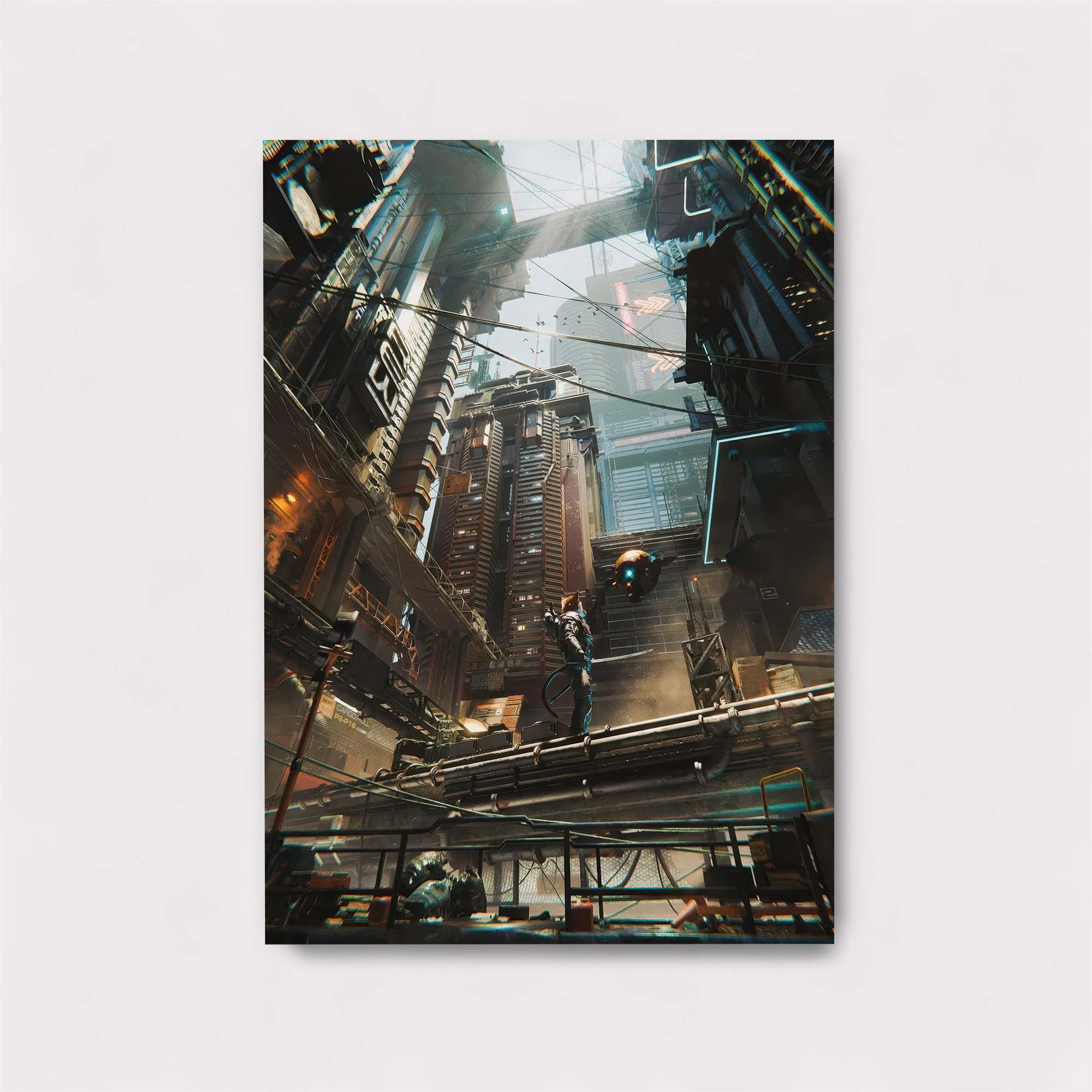 Futuristic Ascent Safe Wall Magnetic / M