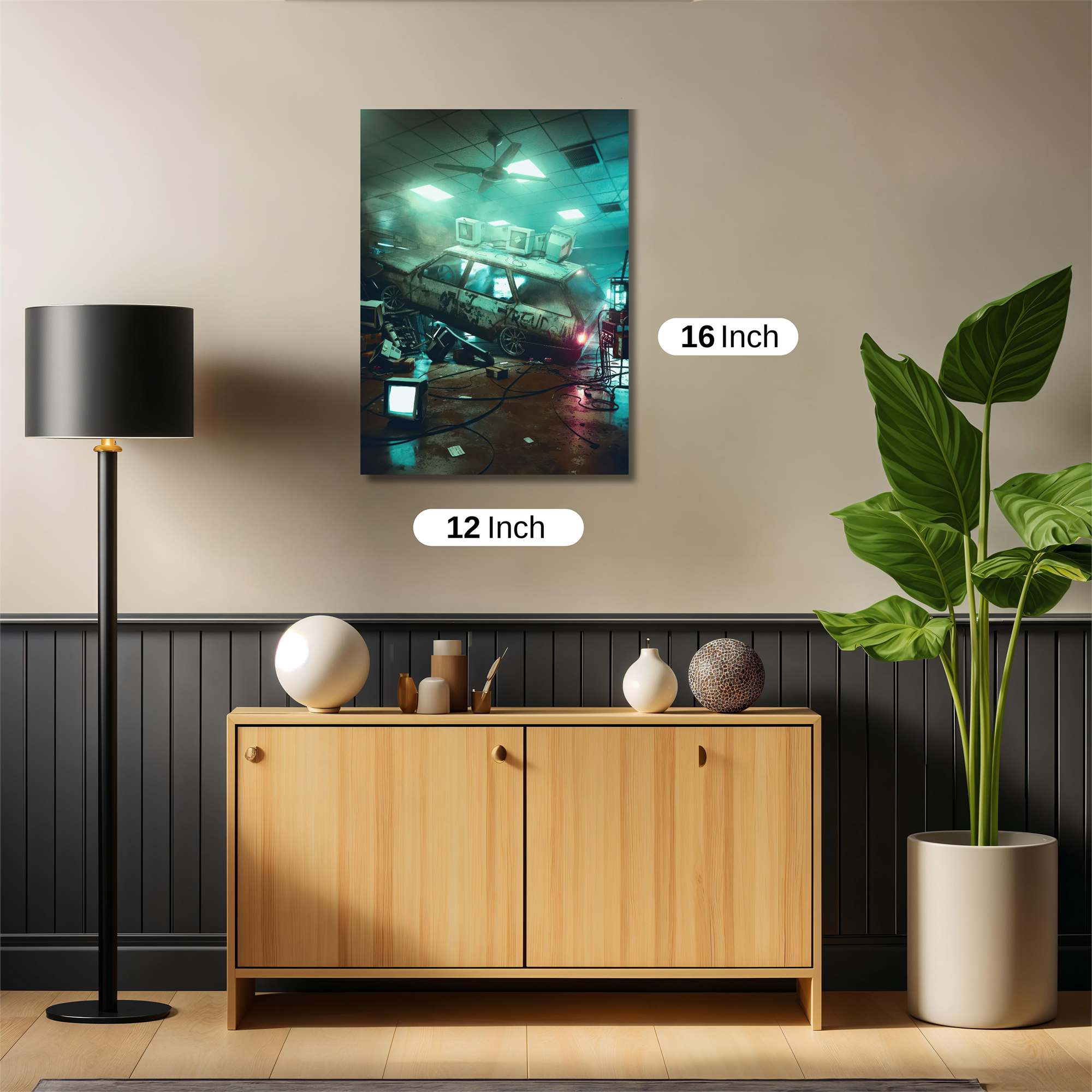 Retro Chaos Safe Wall Magnetic / M