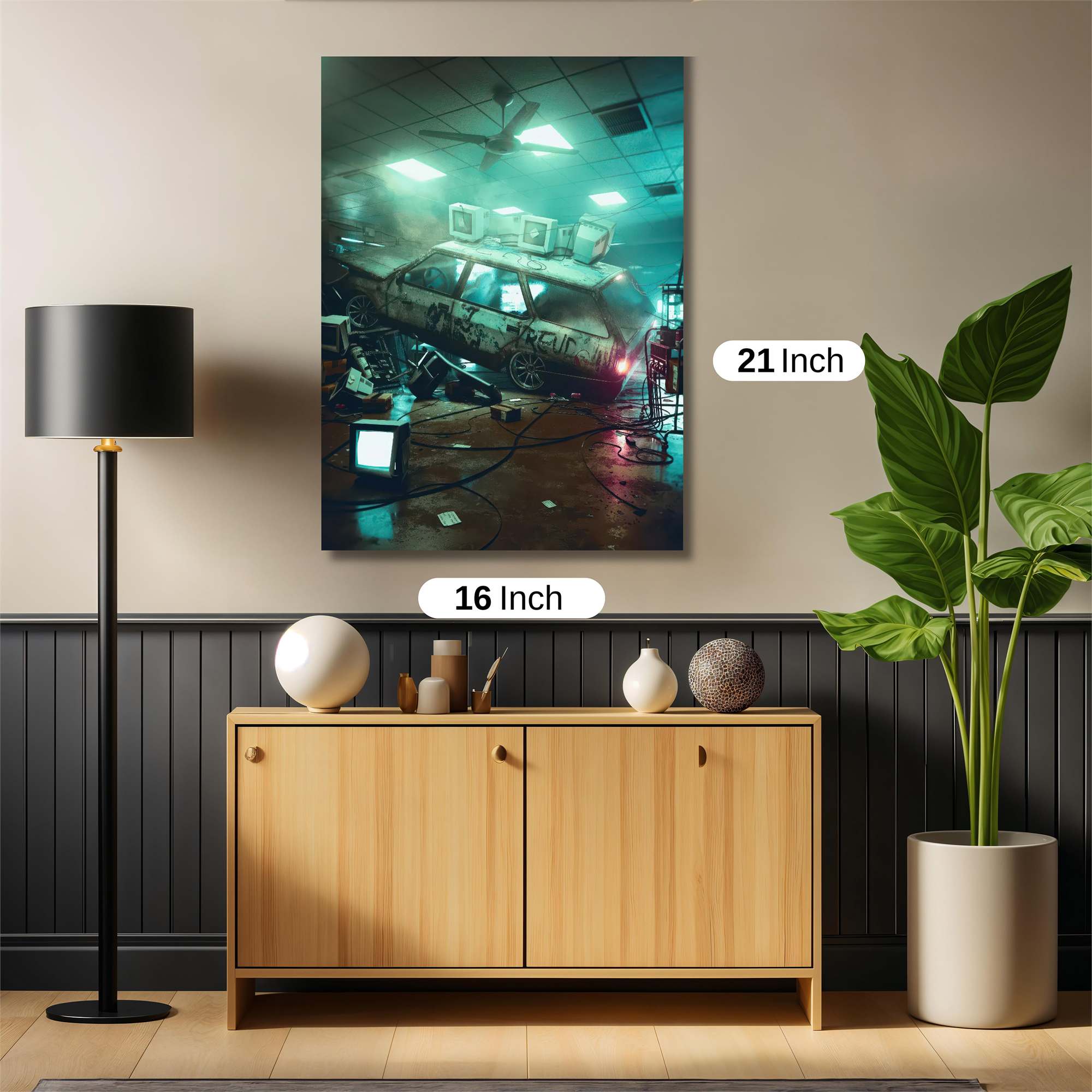 Retro Chaos Safe Wall Magnetic / M