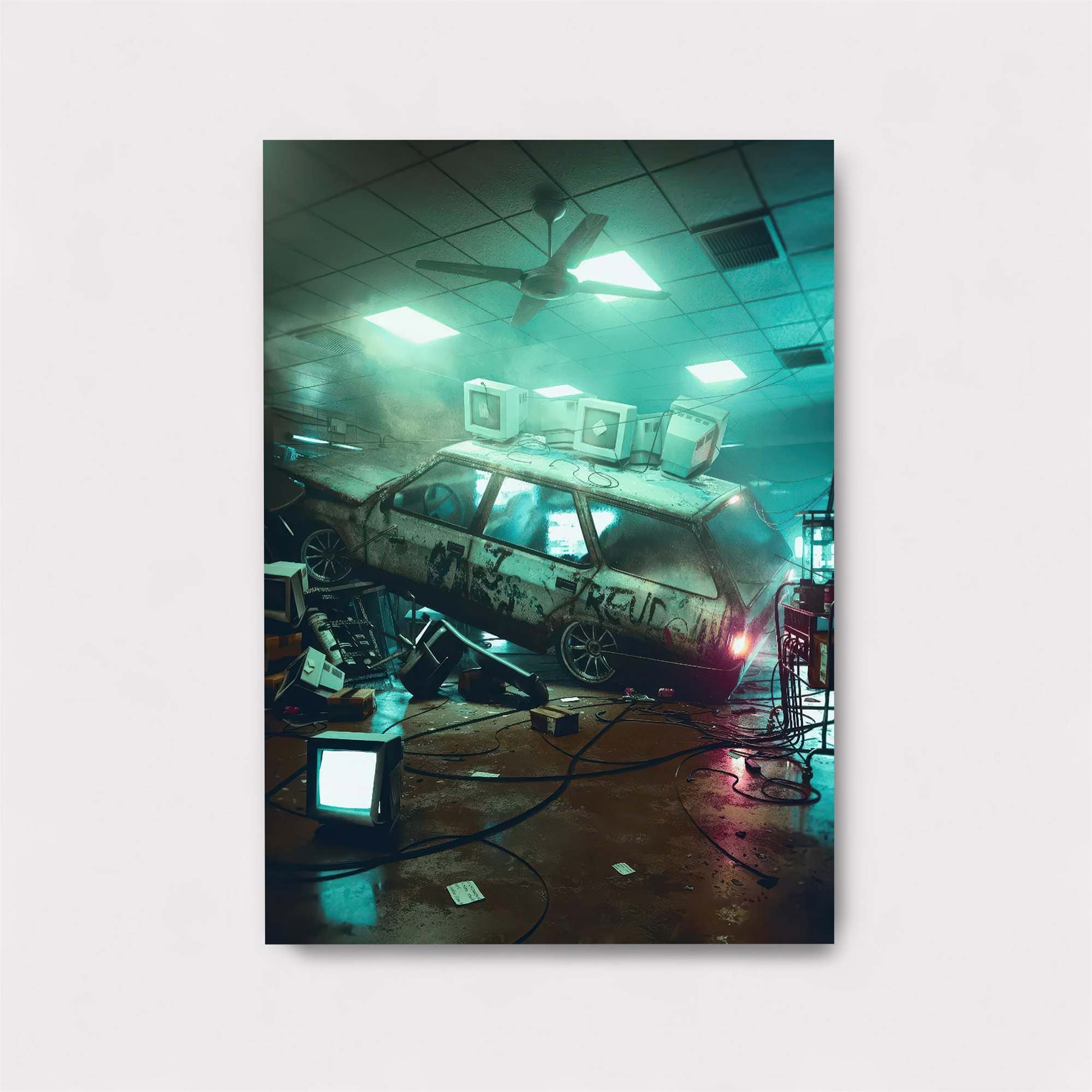 Retro Chaos Safe Wall Magnetic / M