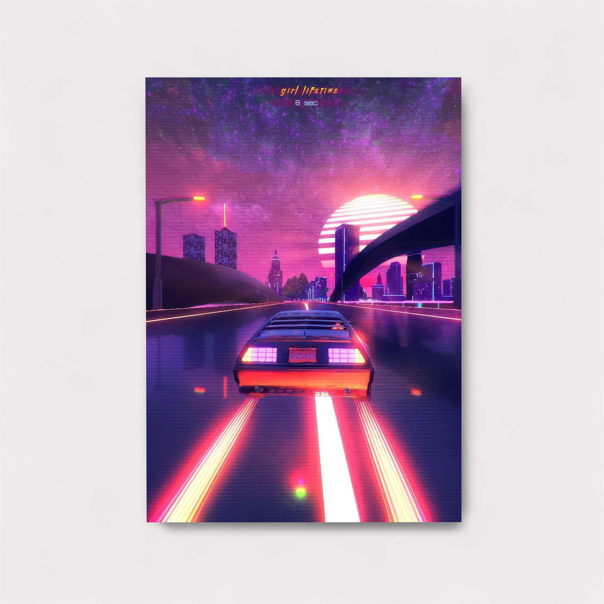 Neon Velocity Safe Wall Magnetic / M