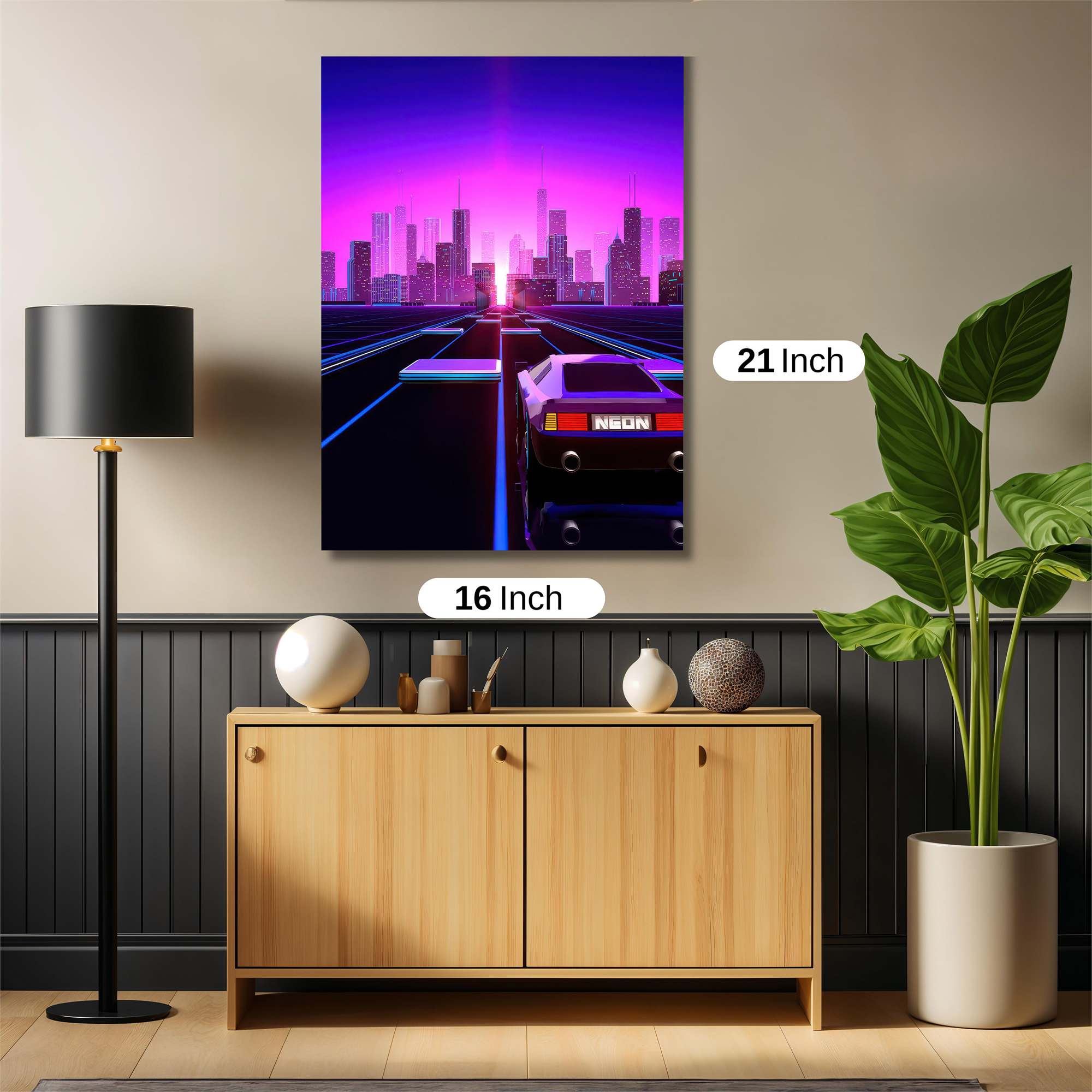 Urban Reverie Safe Wall Magnetic / M