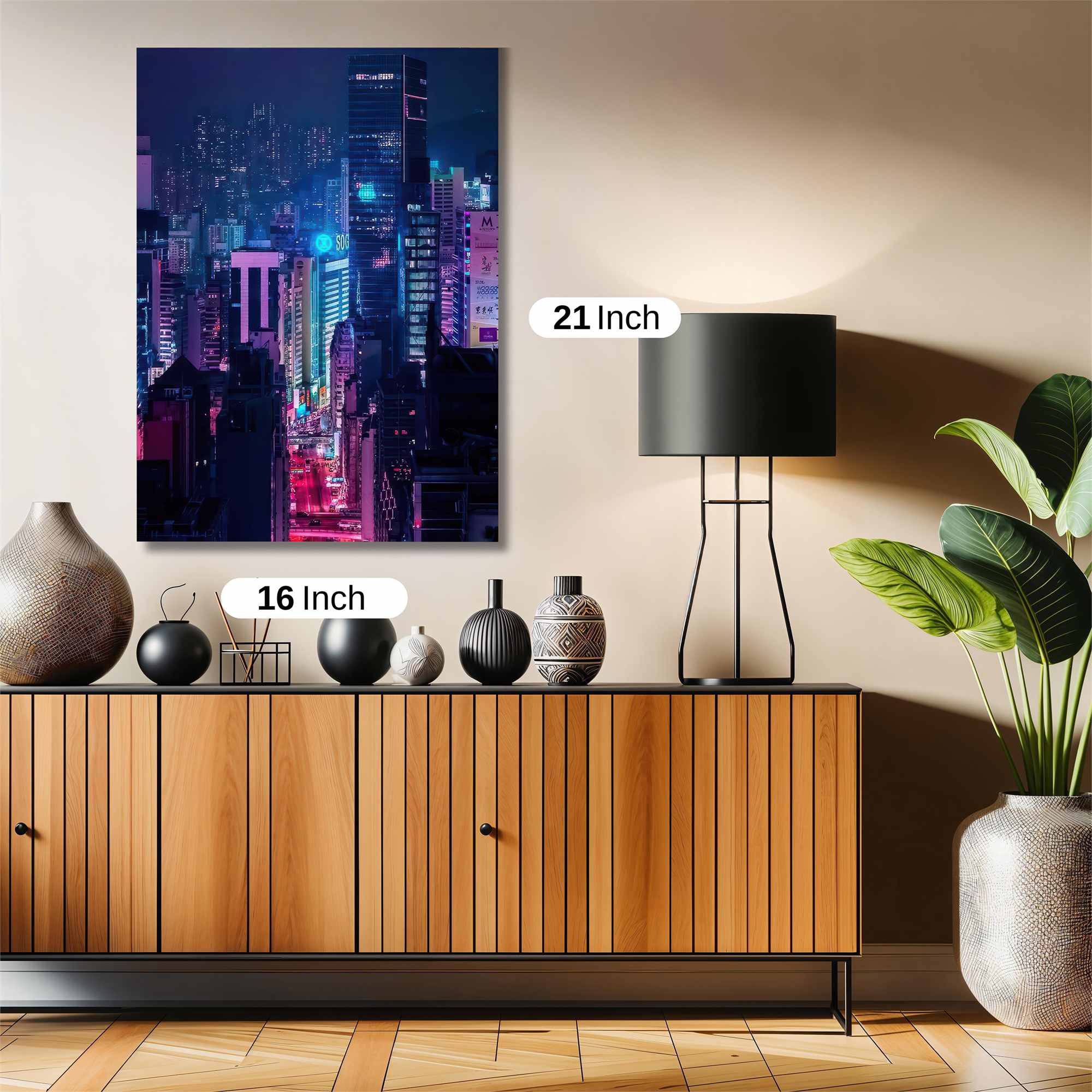 Skyline Reverie Safe Wall Magnetic / M