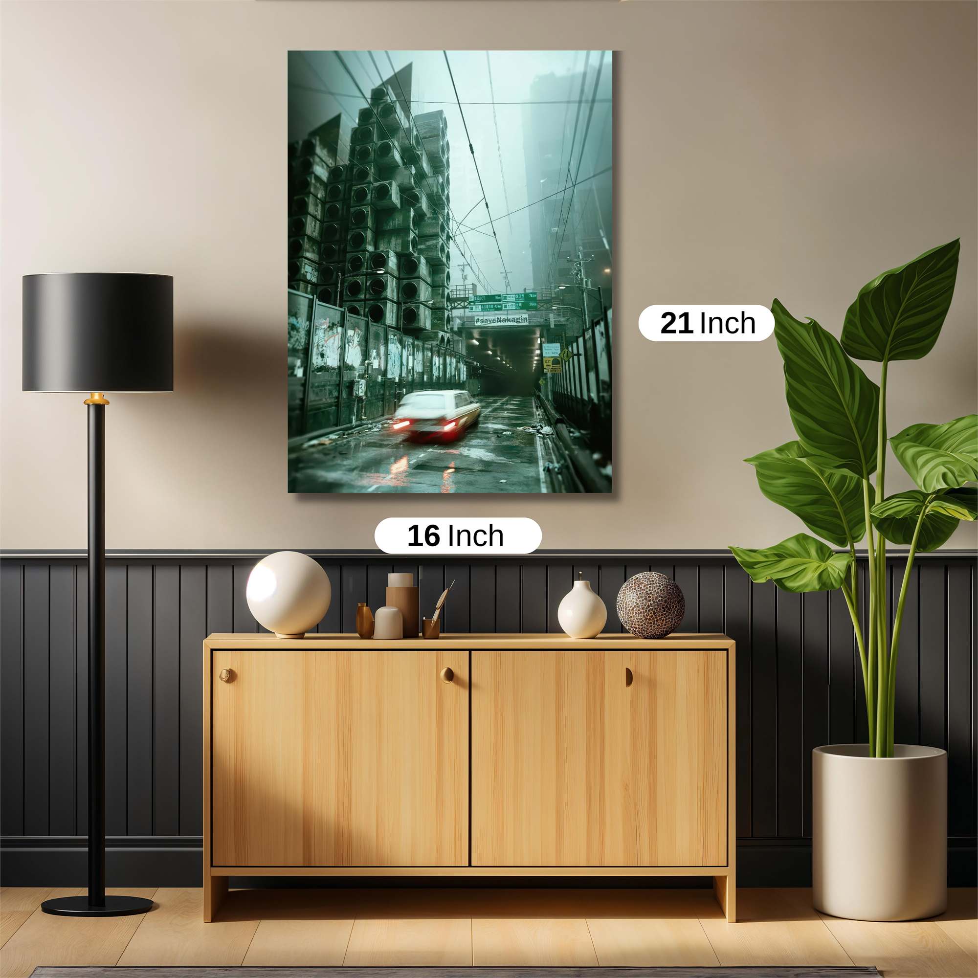 Urban Reverie Safe Wall Magnetic / M