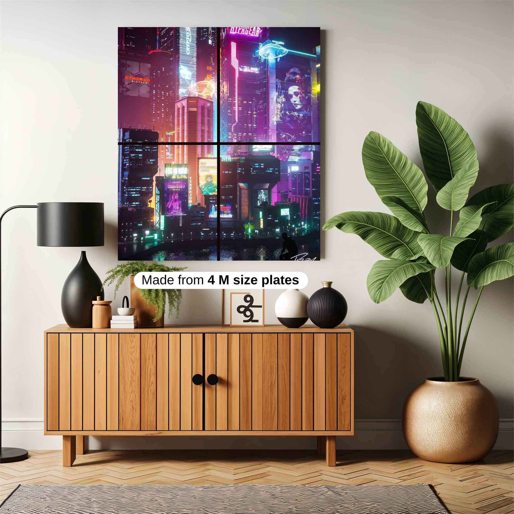 Neon Reverie Safe Wall Magnetic / M